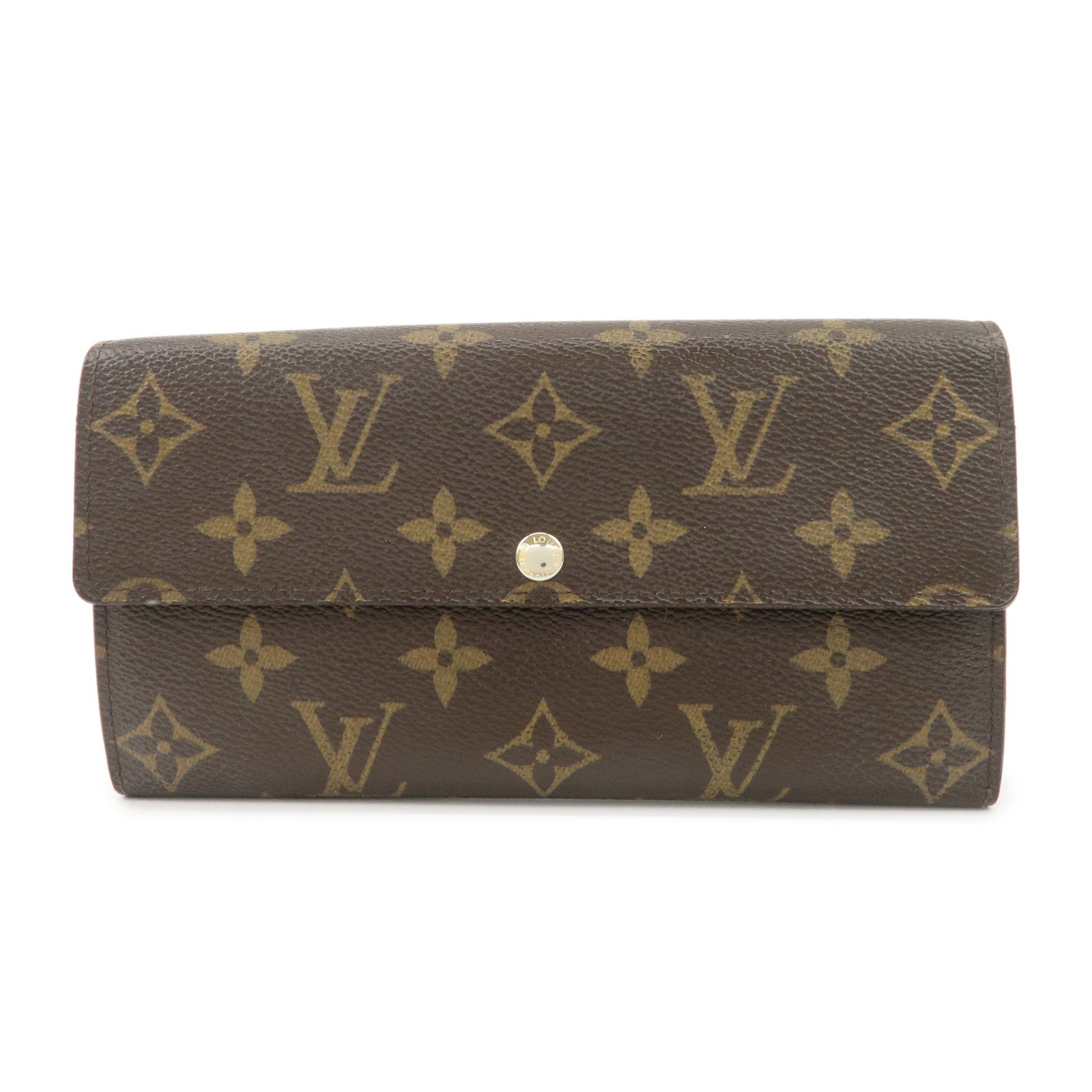 Louis Vuitton Monogram Portefeuille Sarah Long Wallet M61734