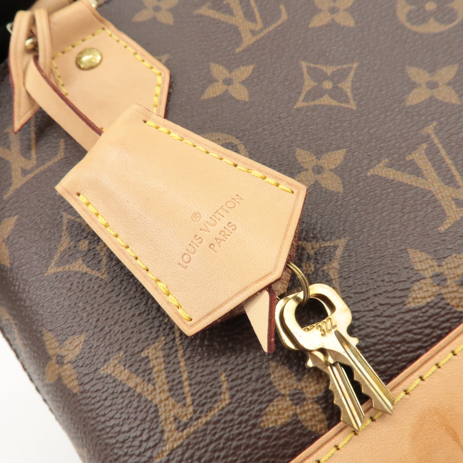 Louis Vuitton Monogram Alma BB 2Way Hand Bag Shoulder Bag M53152 Used