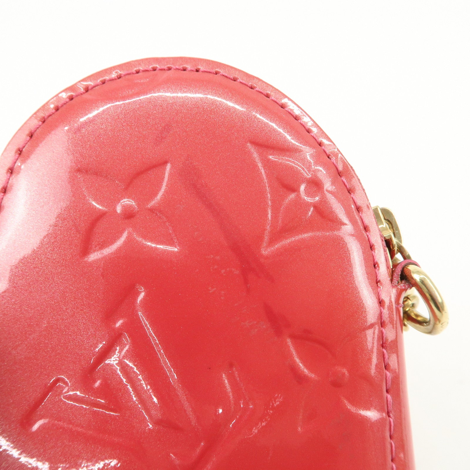 Louis Vuitton Monogram Vernis Porte Monnaie Coeur Coin Case M93562