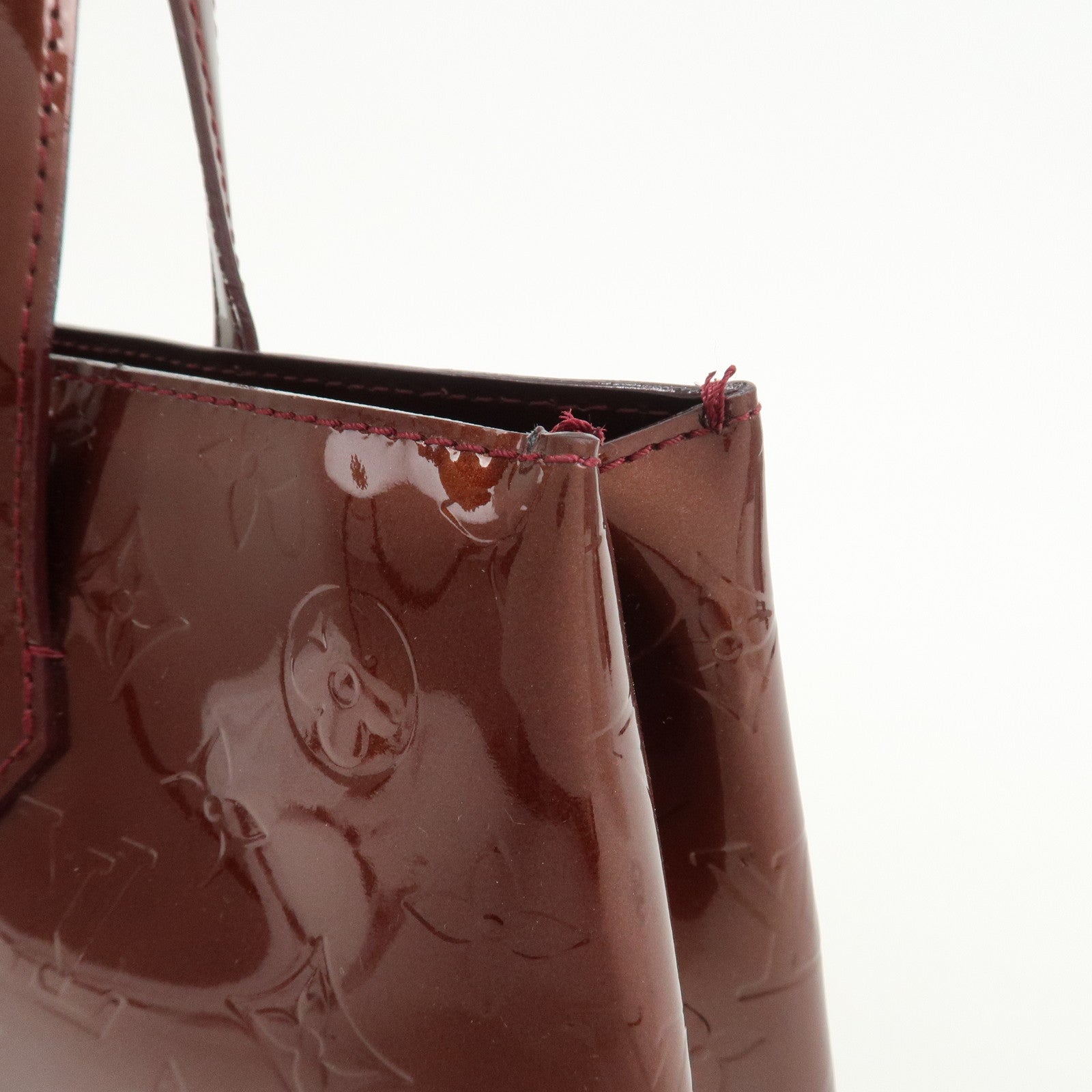 Louis Vuitton Monogram Vernis Wilshire PM Rouge Faurviste M91644