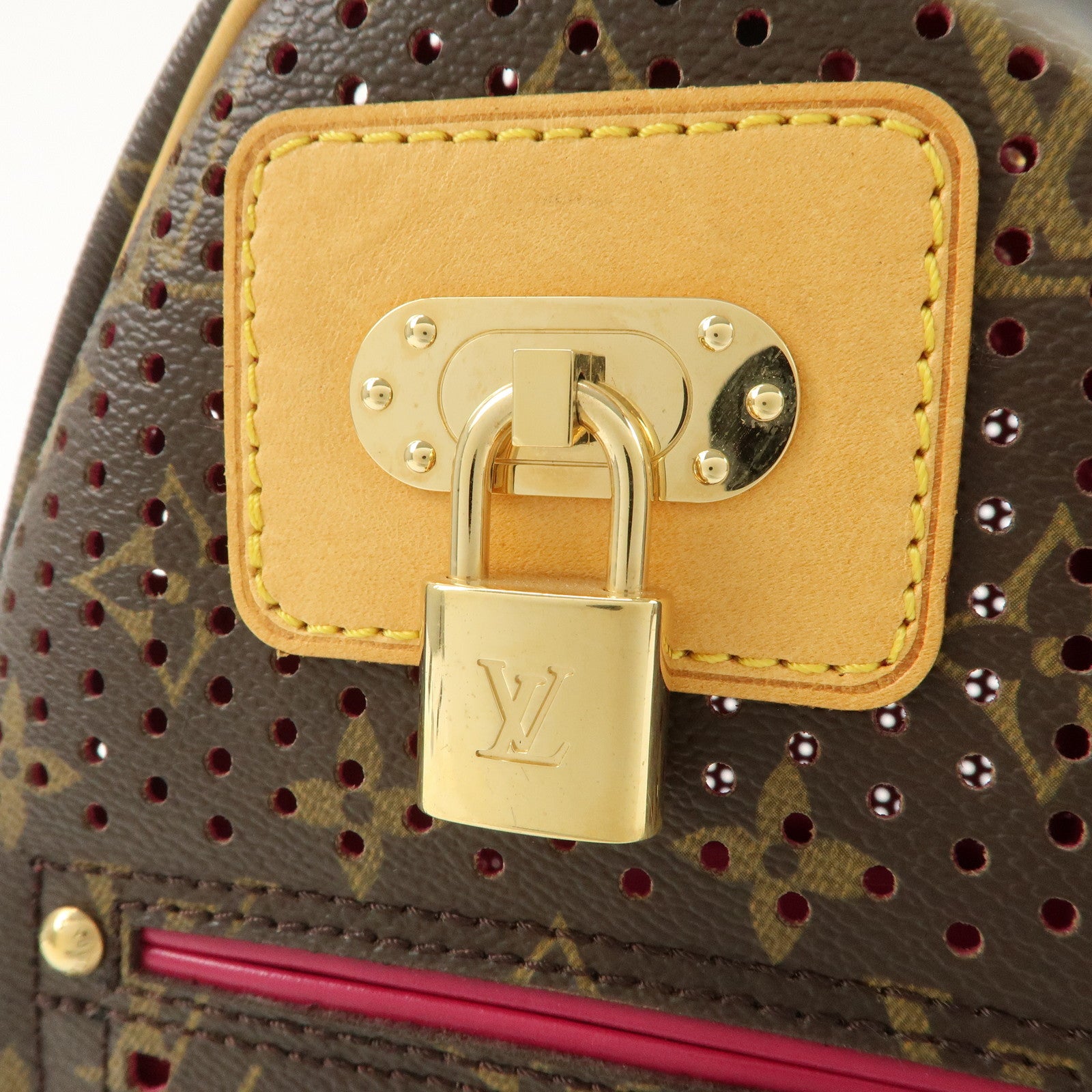 Louis Vuitton Monogram Perforated Speedy 30 Boston Bag M95180