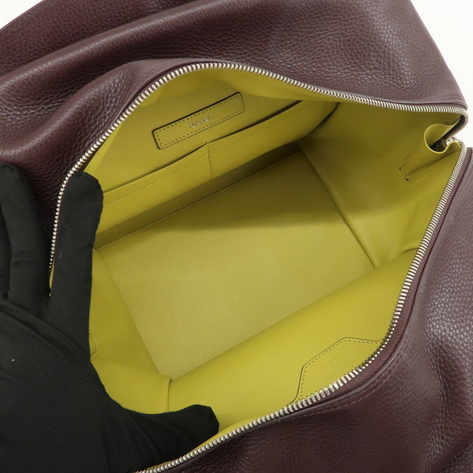 Louis Vuitton Taurillon Mirabilis SPO Hand Bag Cassis M93859