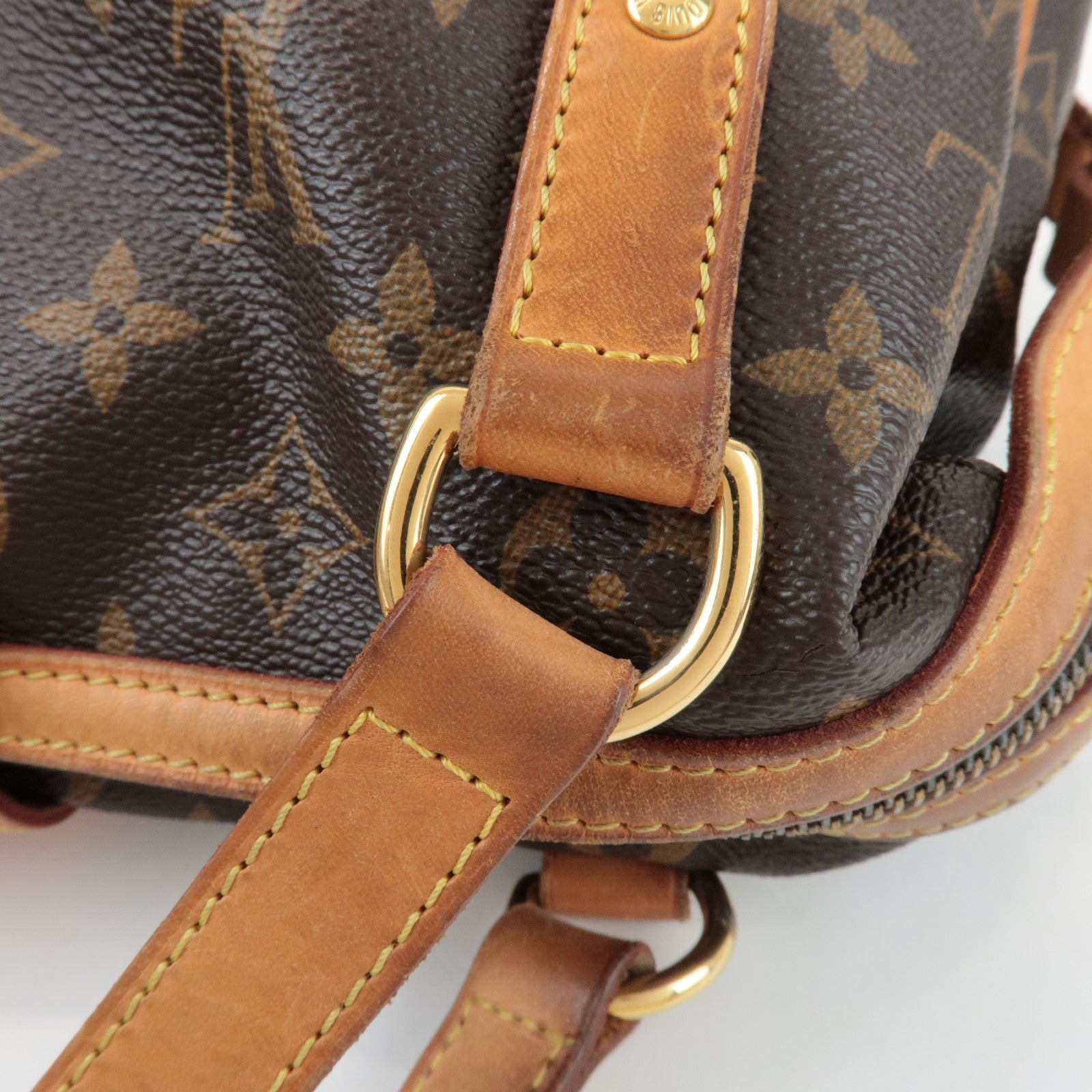 Louis Vuitton Monogram Stresa PM Shoulder Bag Brown M51186