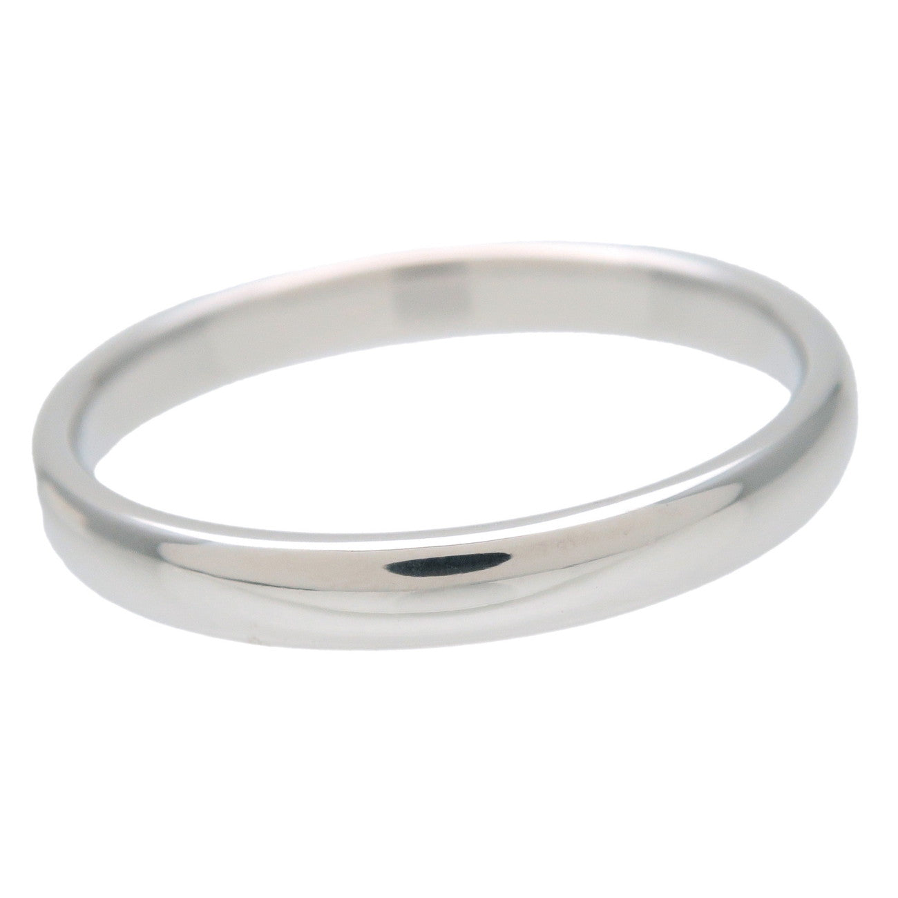 Tiffany & Co Classic Band Ring PT950 Platinum US9-9.5 EU60 HK21 Used