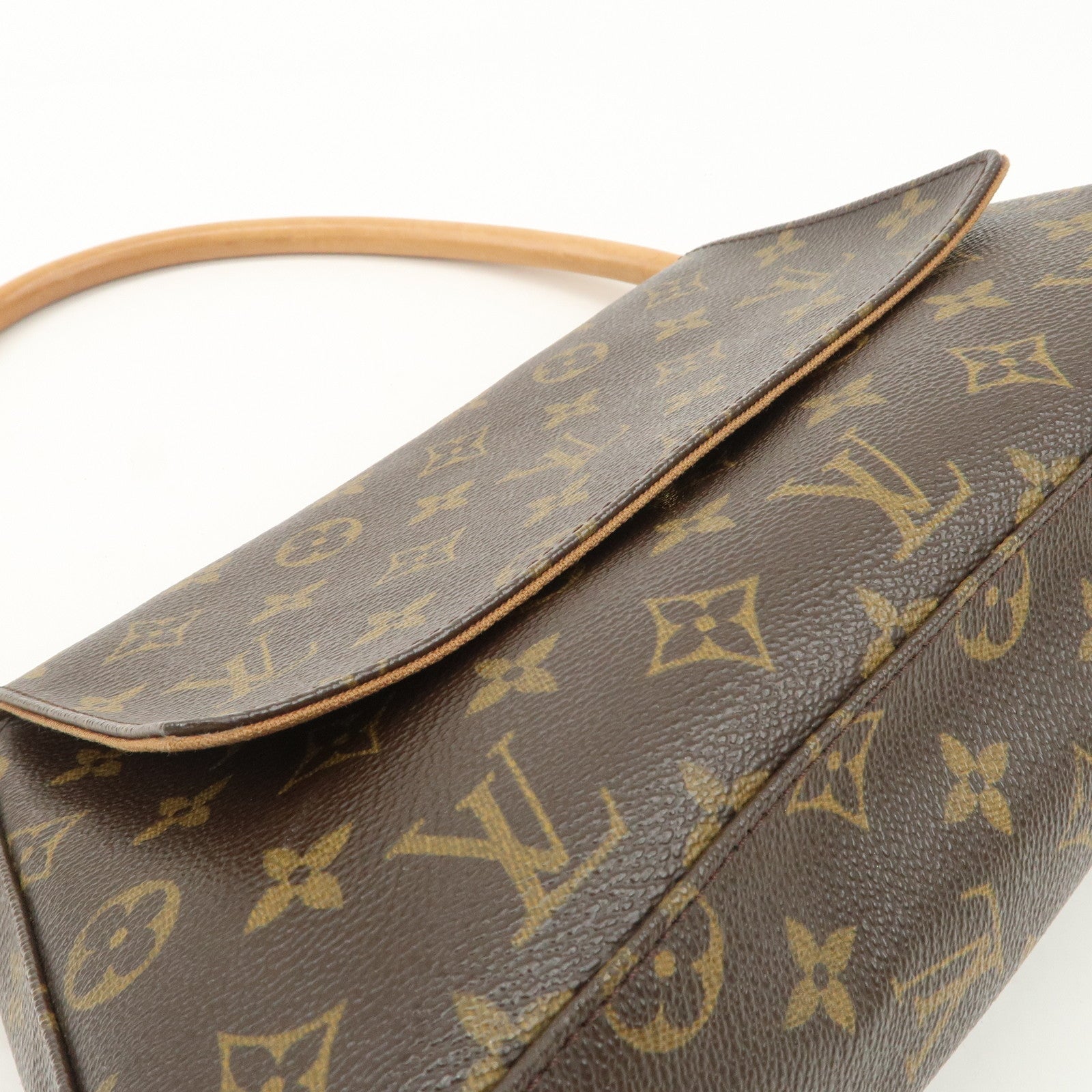 Louis Vuitton Monogram Mini Looping Shoulder Bag Brown M51147