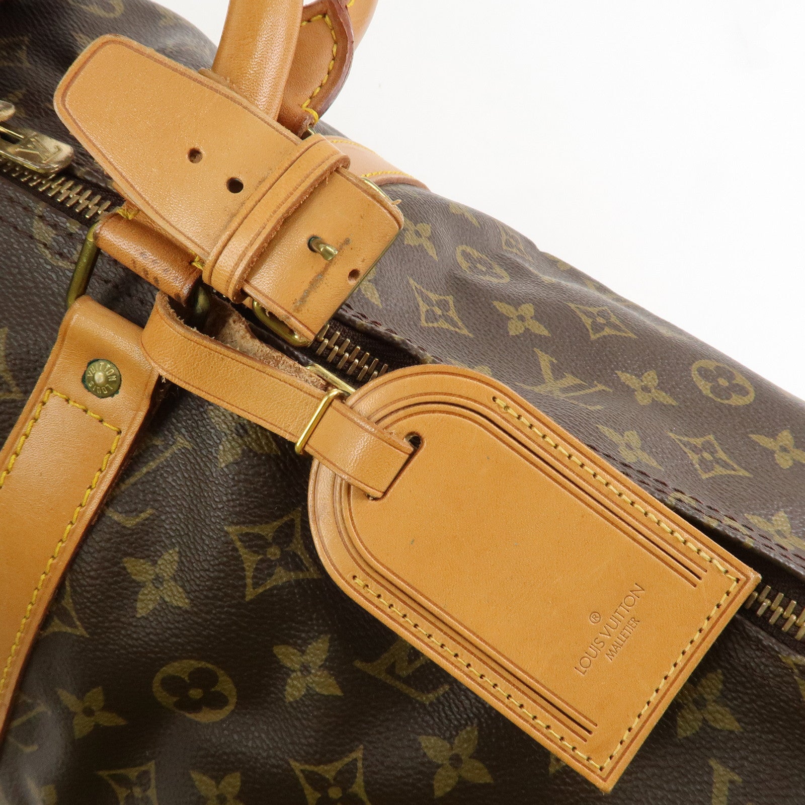 Louis Vuitton Monogram Keep All Bandouliere 55 Boston Bag M41414 Used