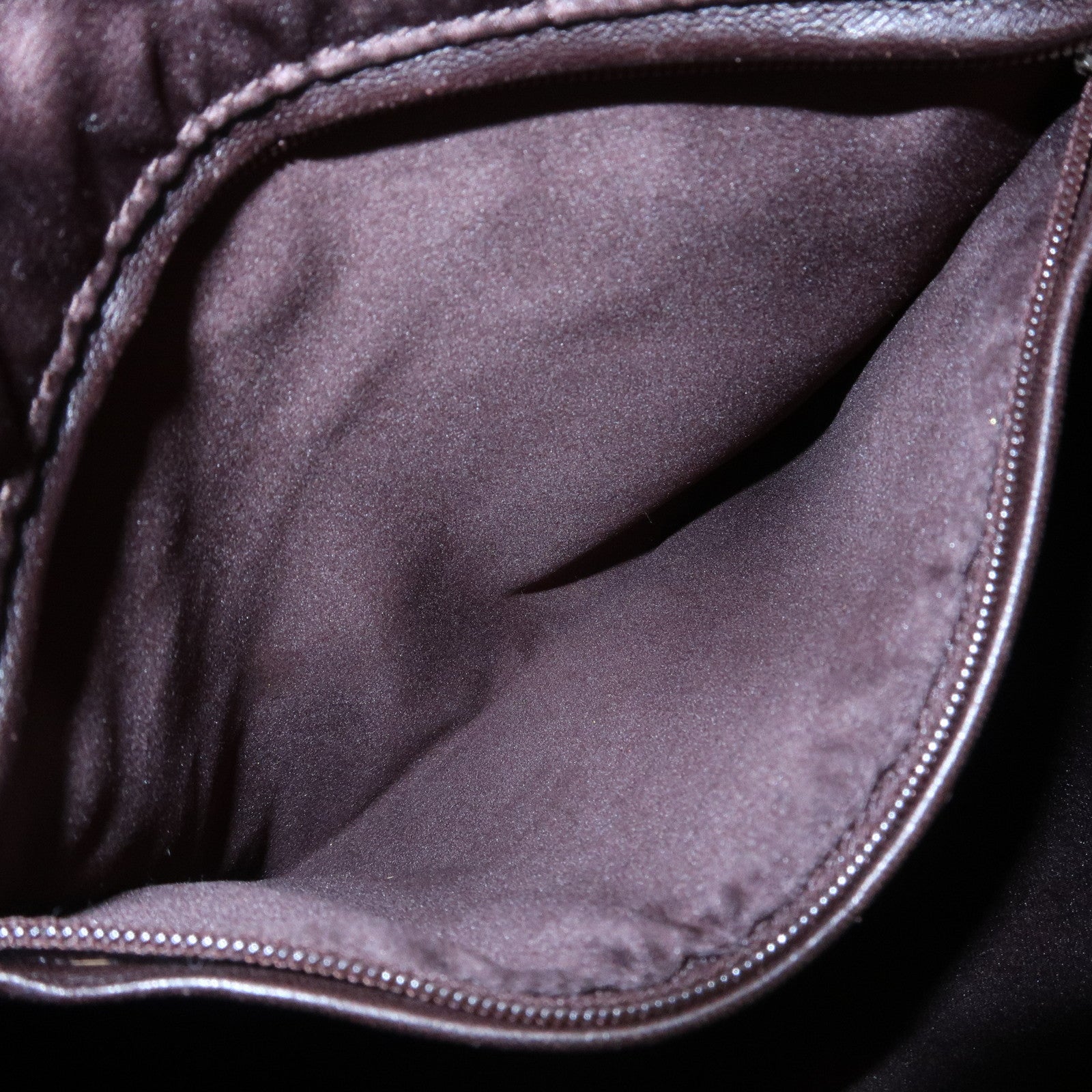 SAINT LAURENT PARIS Kahala Nylon Leather Tote Bag Brown 123435