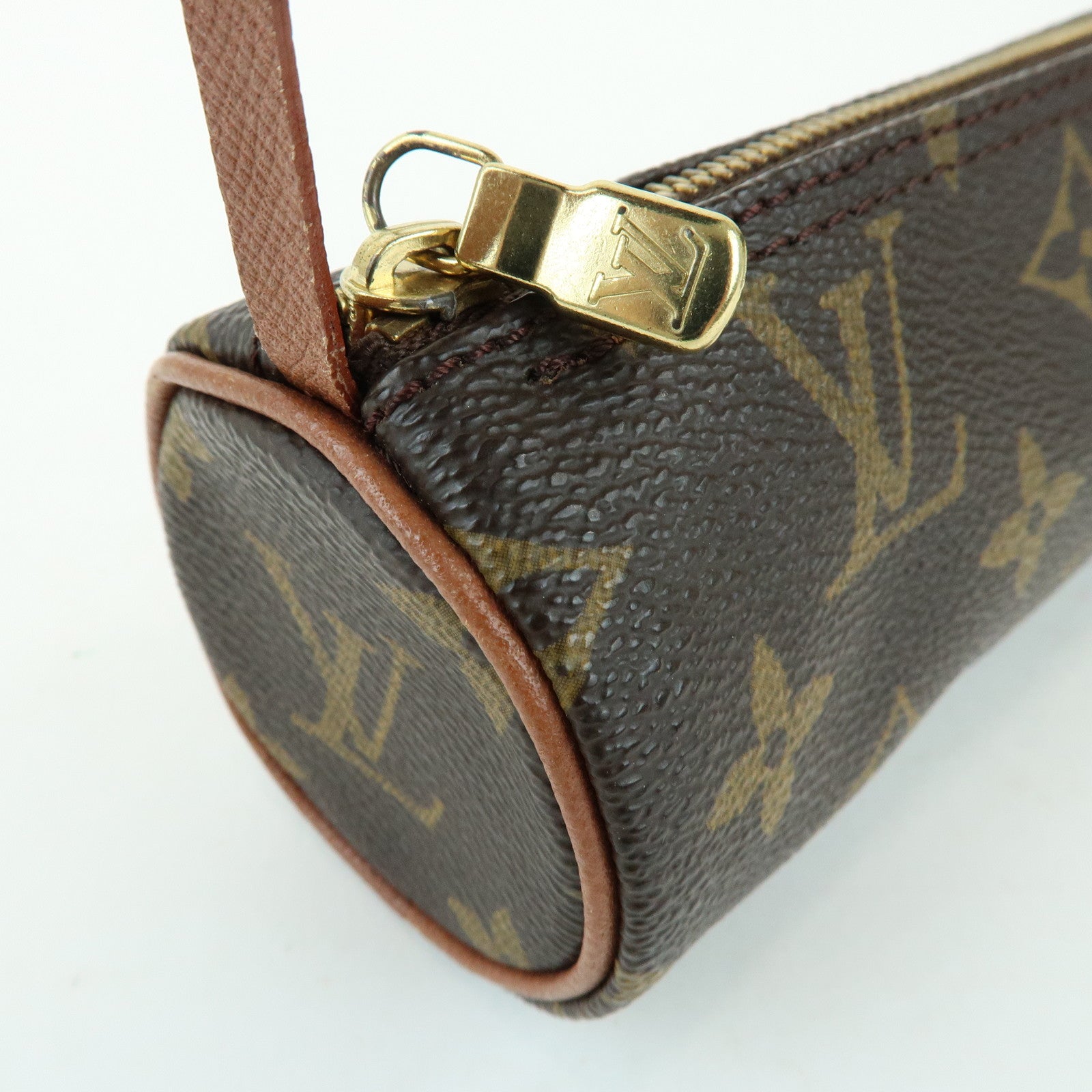 Louis Vuitton Monogram Mini Pouch for Papillon Bag Brown