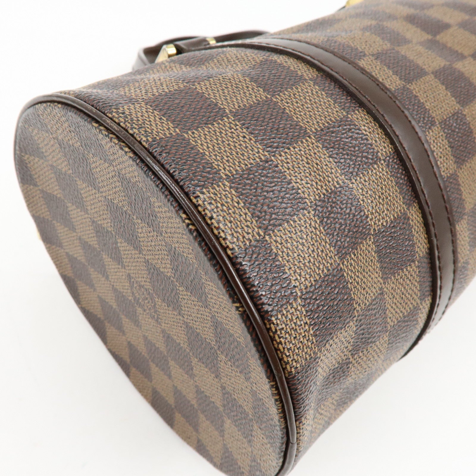 Louis Vuitton Damier Ebene Papillon 30 Hand Bag Brown N51303