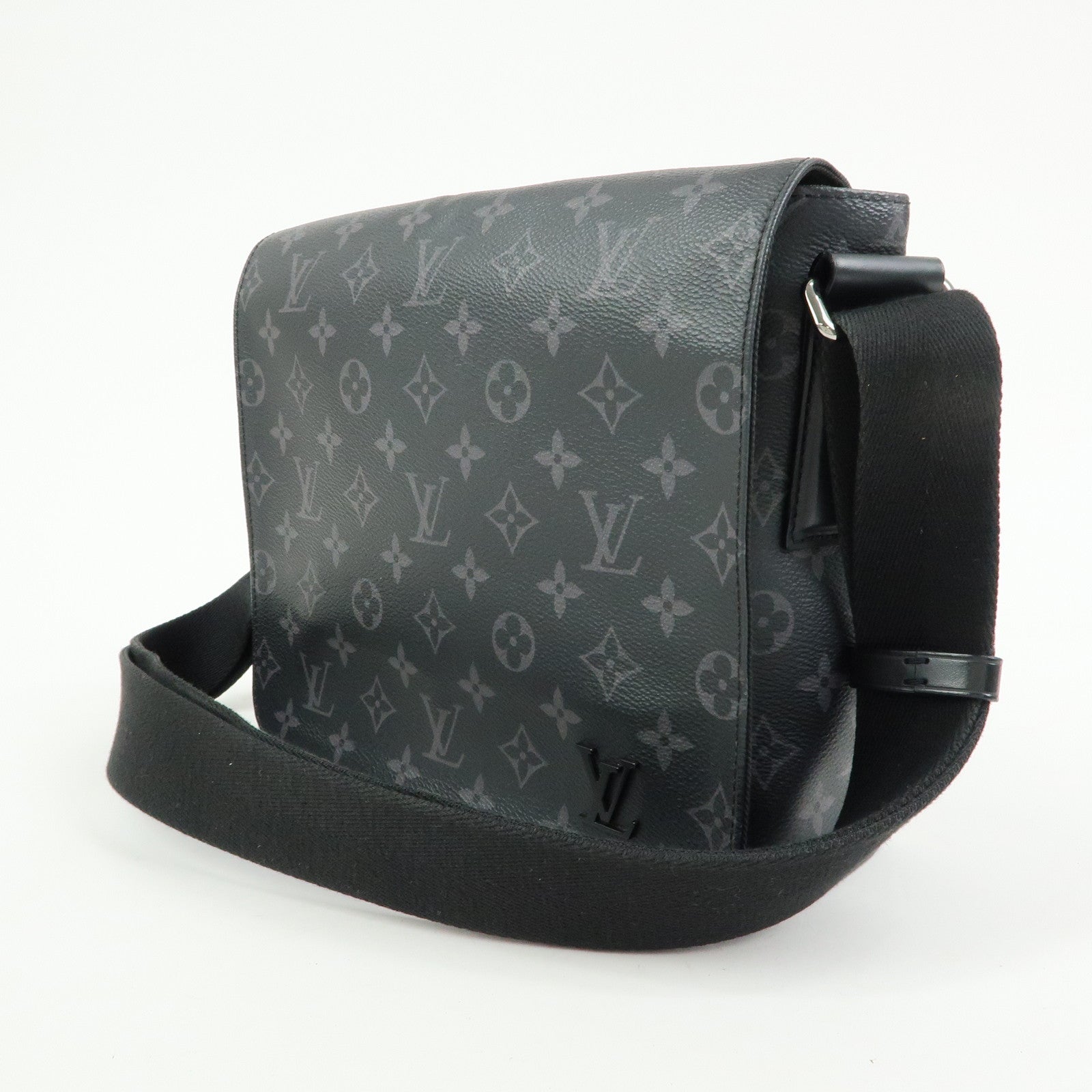 Louis Vuitton Monogram Eclipse District PM Crossbody Bag M44000