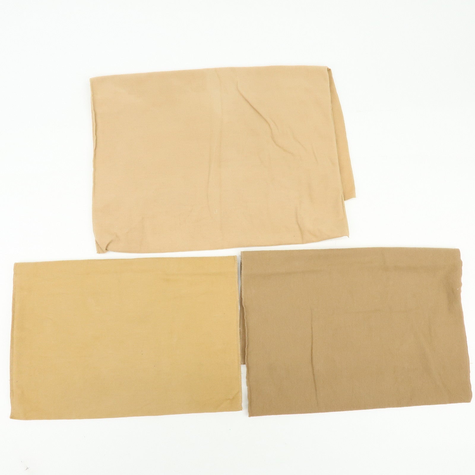 Louis Vuitton Set of 18 Dust Bag Storage Bag Flap Style Beige Brown