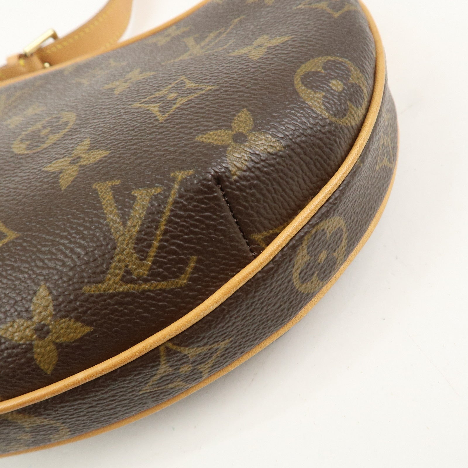 Louis Vuitton Monogram Pochette Croissant Shoulder Hand Bag M51510