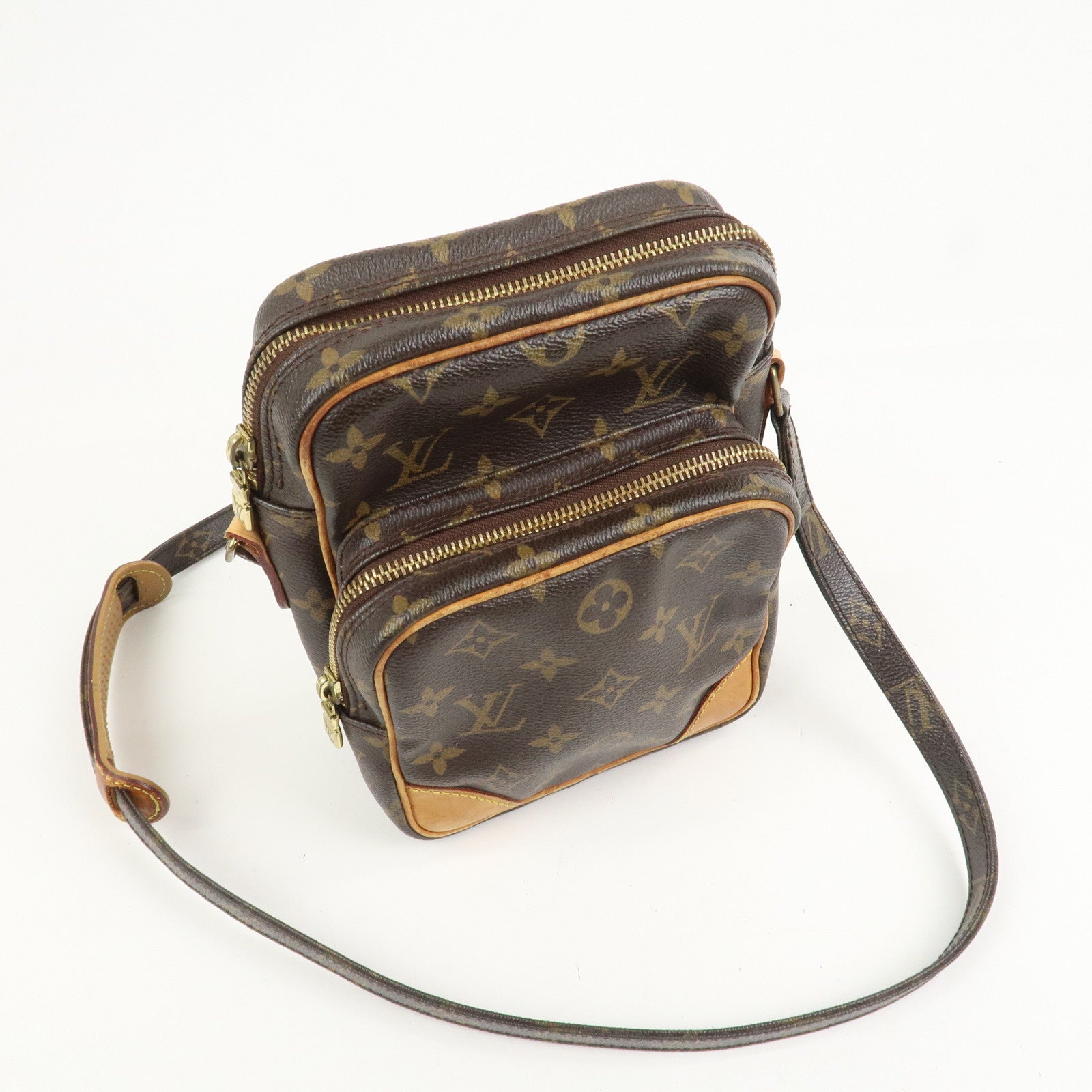 Louis Vuitton Monogram Amazone Shoulder Bag Brown M45236