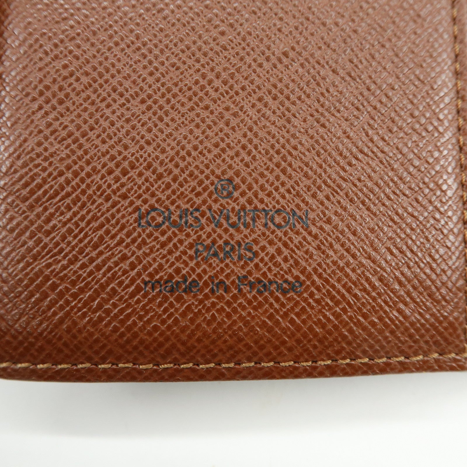 Louis Vuitton Monogram Agenda PM Planner Cover Brown R20005