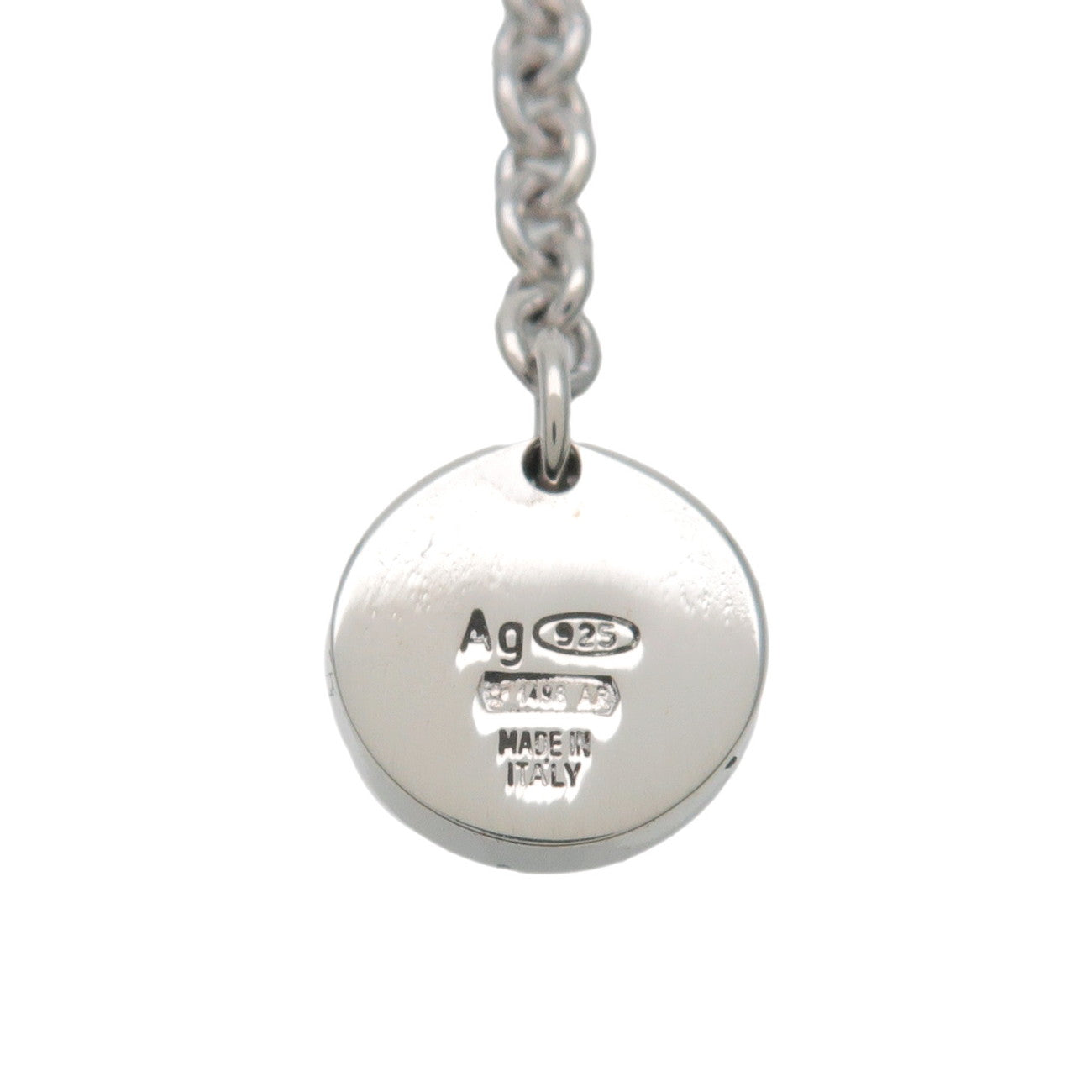 BVLGARI B-Zero1 Save the Children Necklace SV925 Black Ceramic