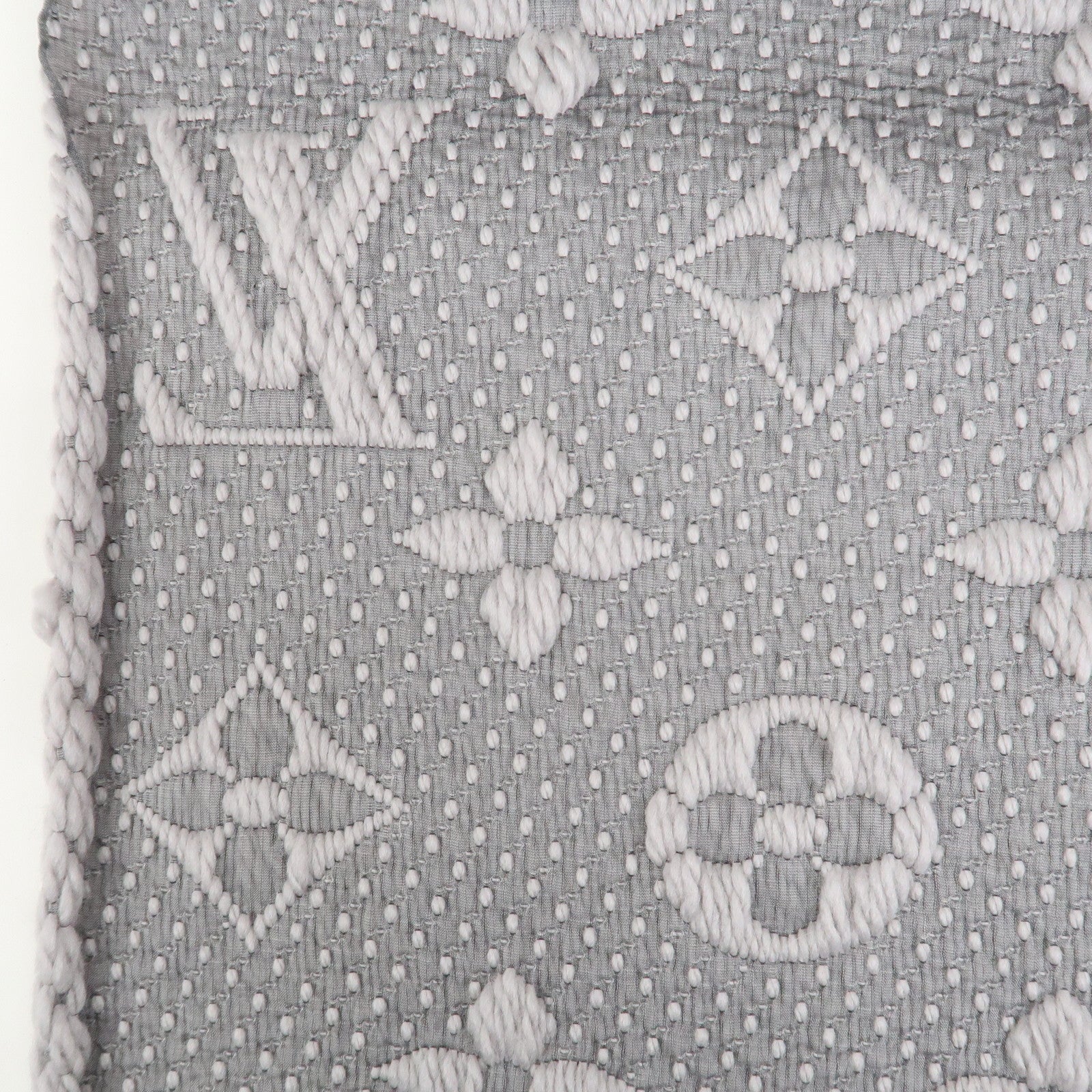 Louis Vuitton Monogram Echarpe Logomania Scarf Griperl M74742