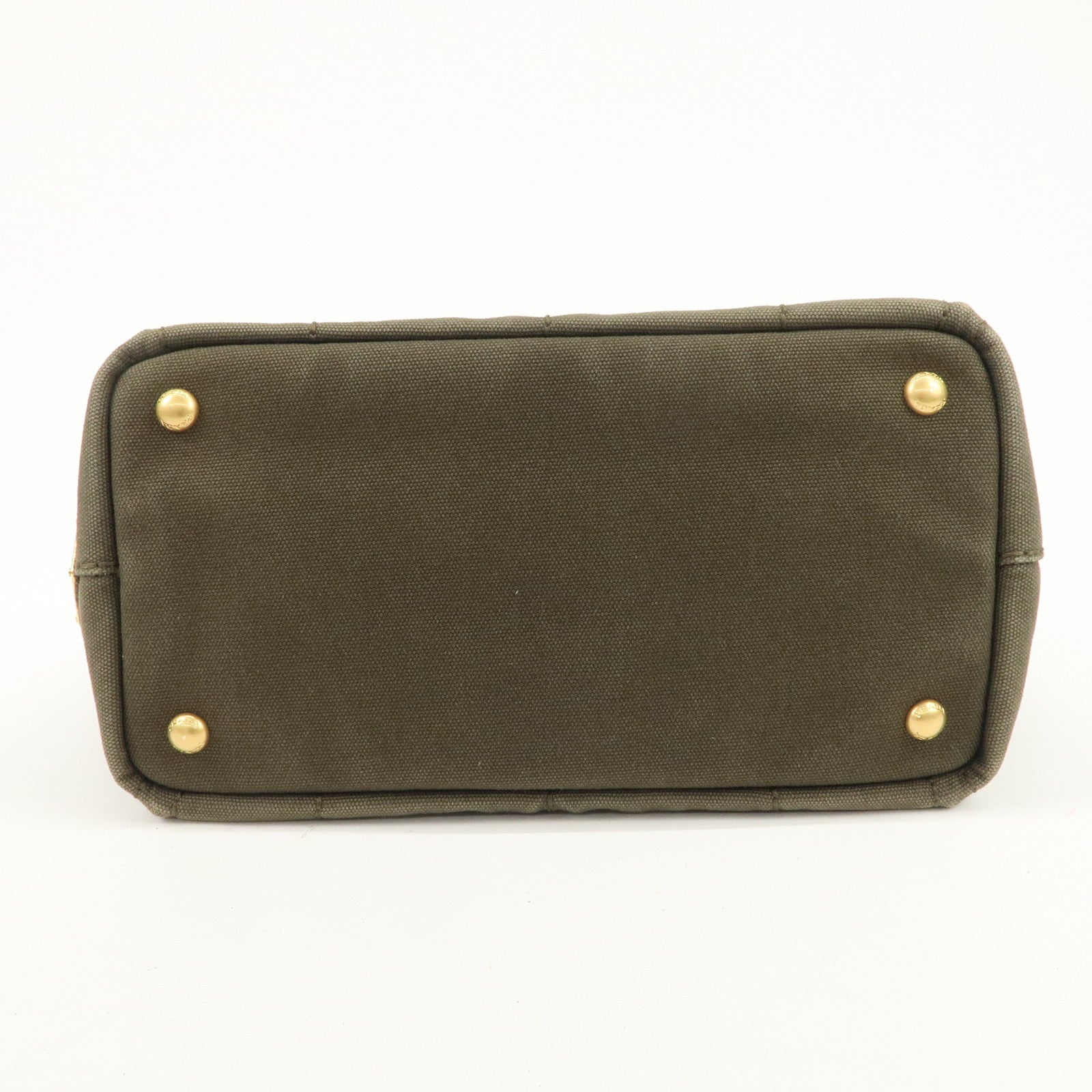 PRADA Canapa Mini Canvas 2WAY Bag Hand Bag Shoulder Bag BN2439G