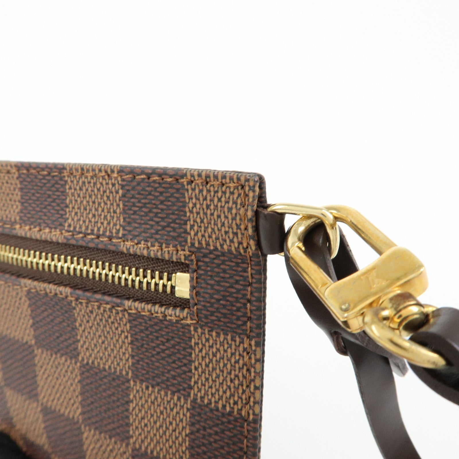 Louis Vuitton Damier Canvas Pouch for Clifton Bag Ebene N51149
