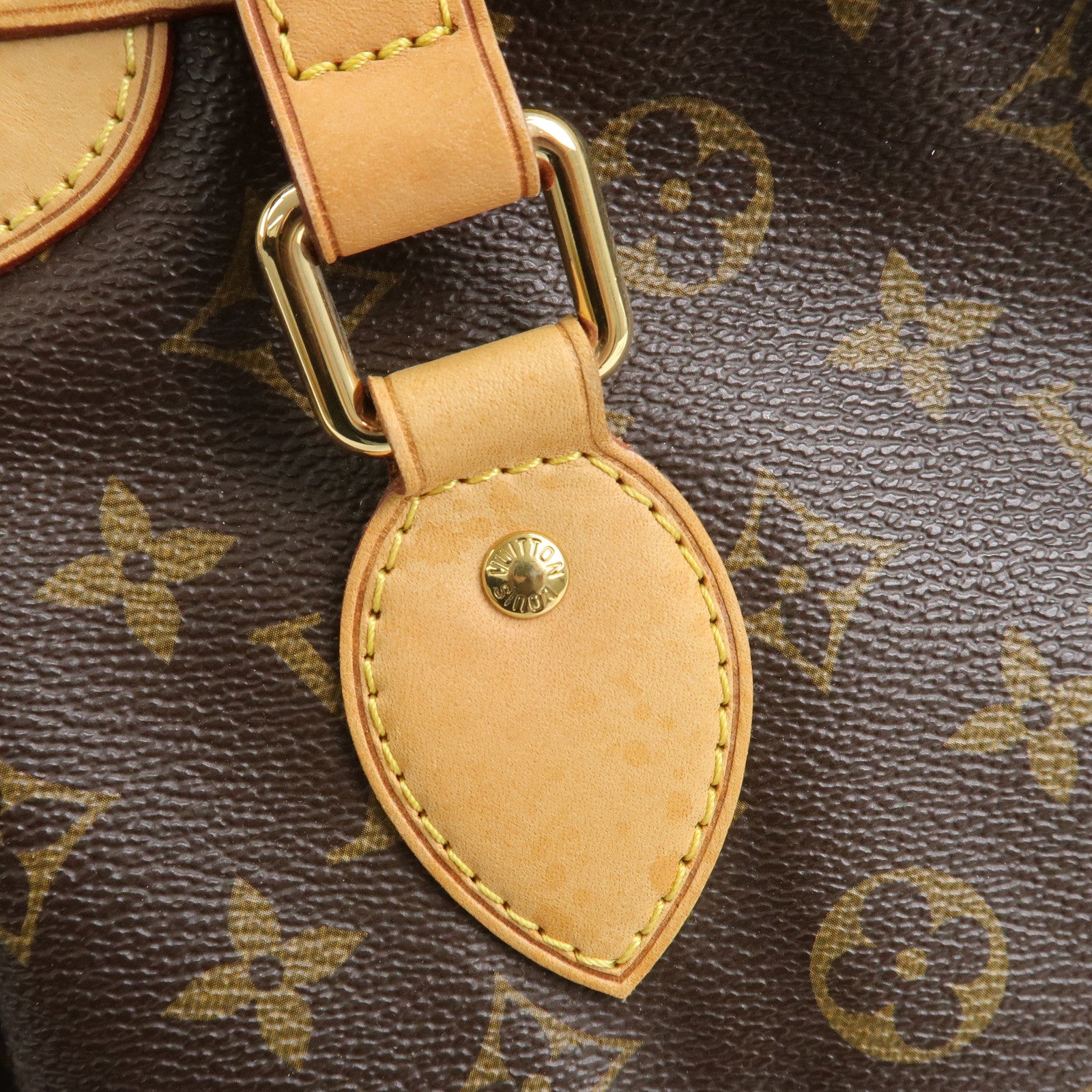 Louis Vuitton Monogram Palermo PM 2Way Bag Hand Bag Brown M40145