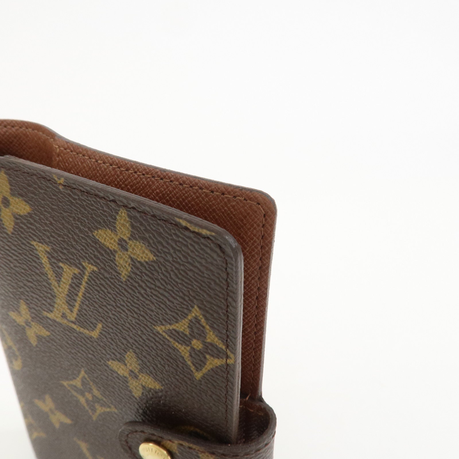 Louis Vuitton Monogram Agenda PM Planner Cover Brown R20005