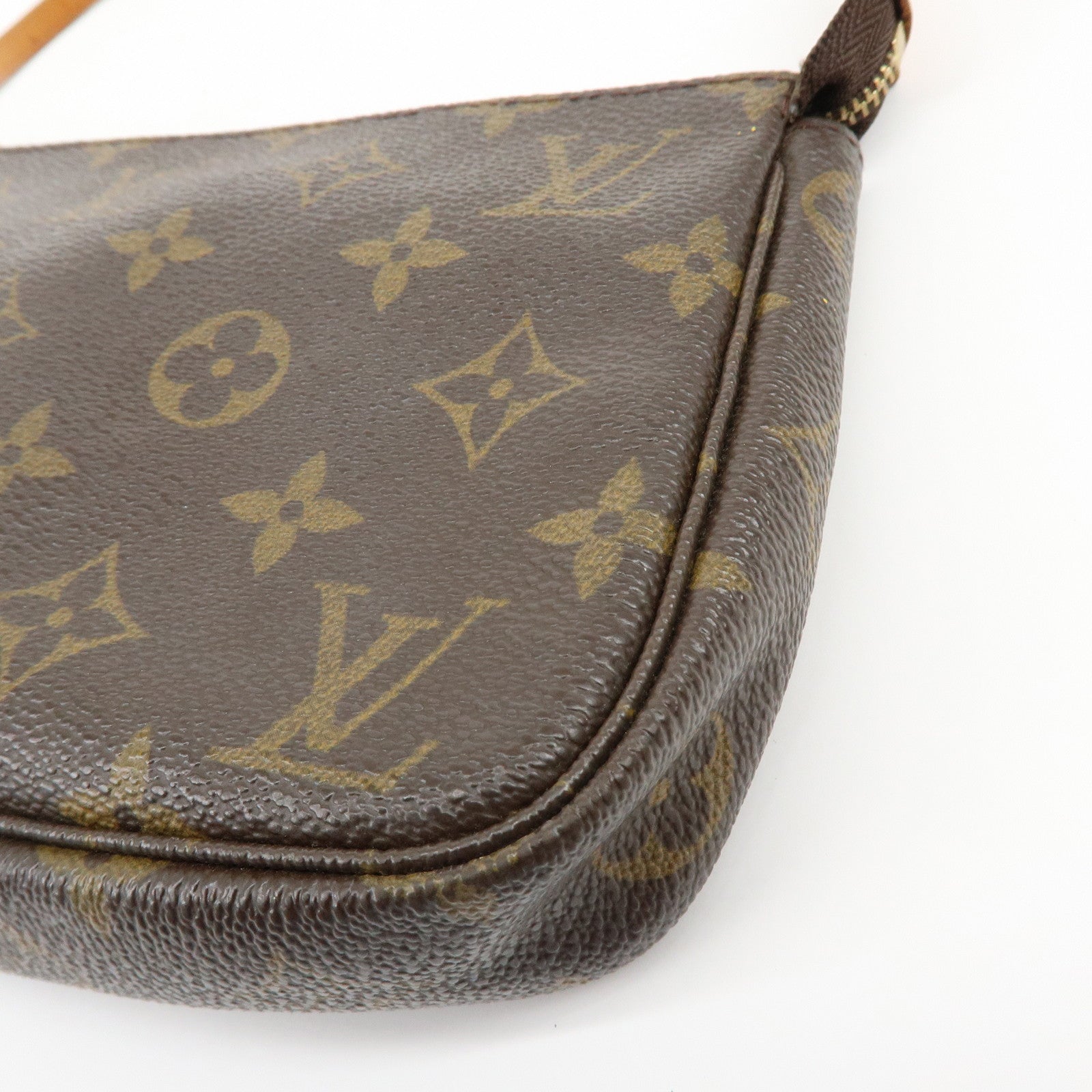 Louis Vuitton Monogram Pochette Accessoires Pouch Hand Bag M51980