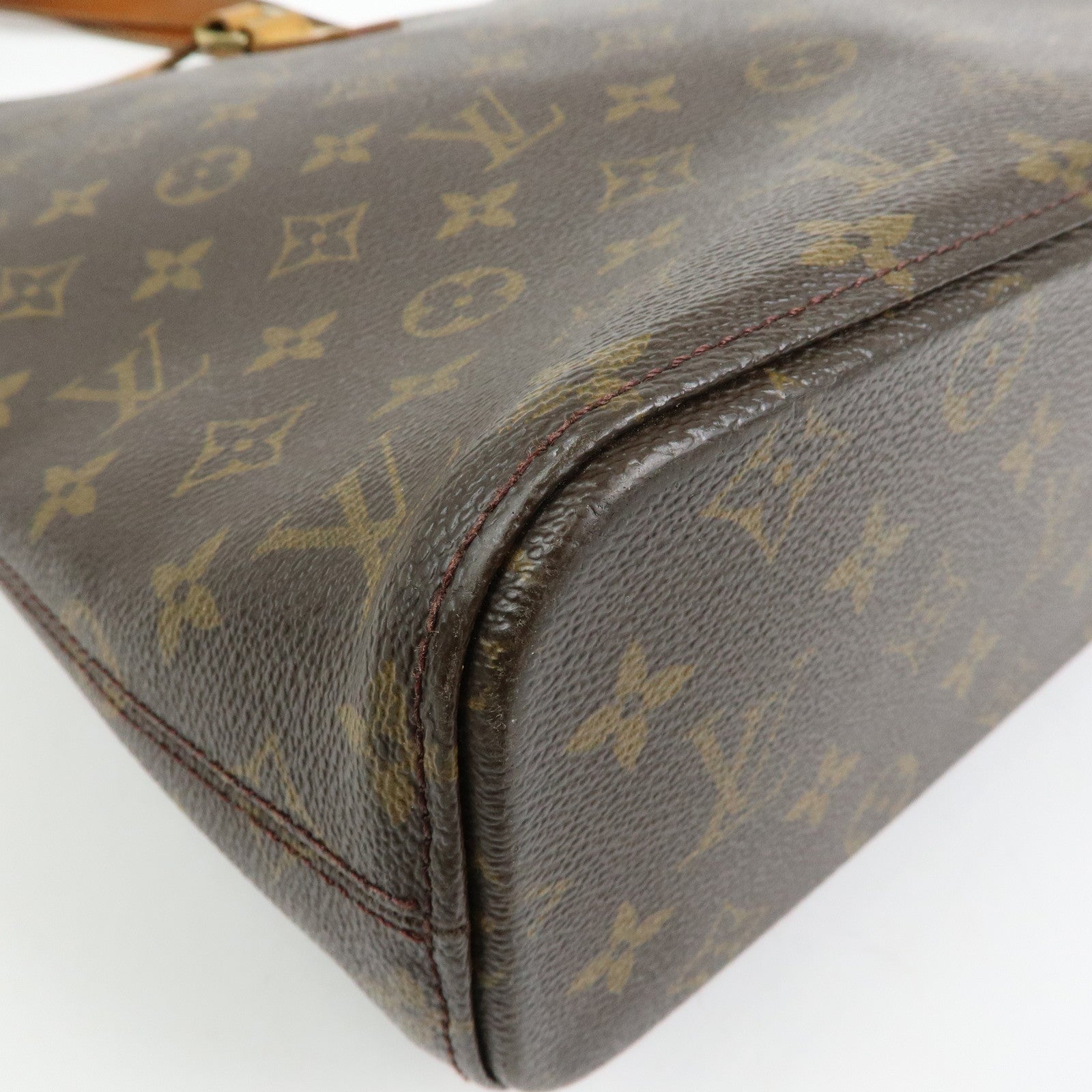 Louis Vuitton Monogram Luco Tote Bag Shoulder Bag Brown M51155