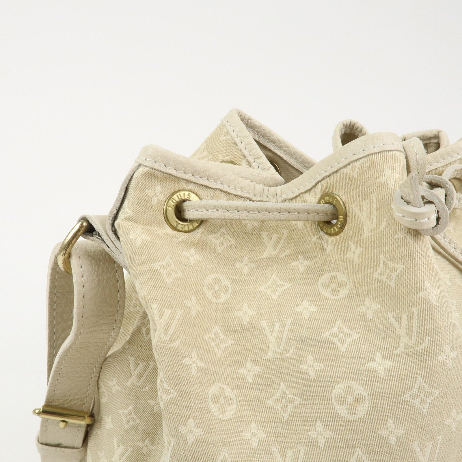 Louis Vuitton Monogram Mini Lin Leather Noe Shoulder Bag M95315