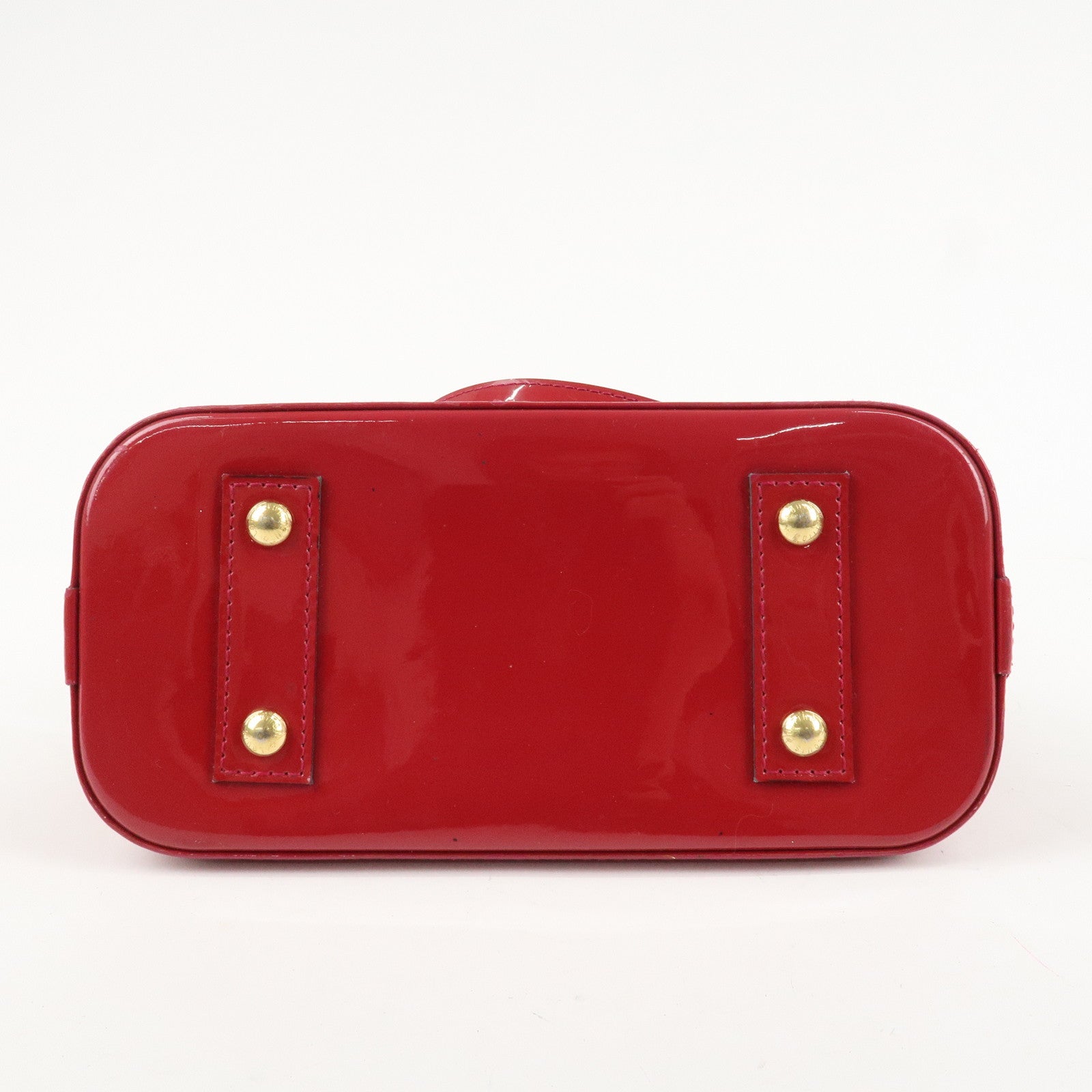 Louis Vuitton Monogram Vernis Alma BB 2Way Bag Rose Indien M91771 Used