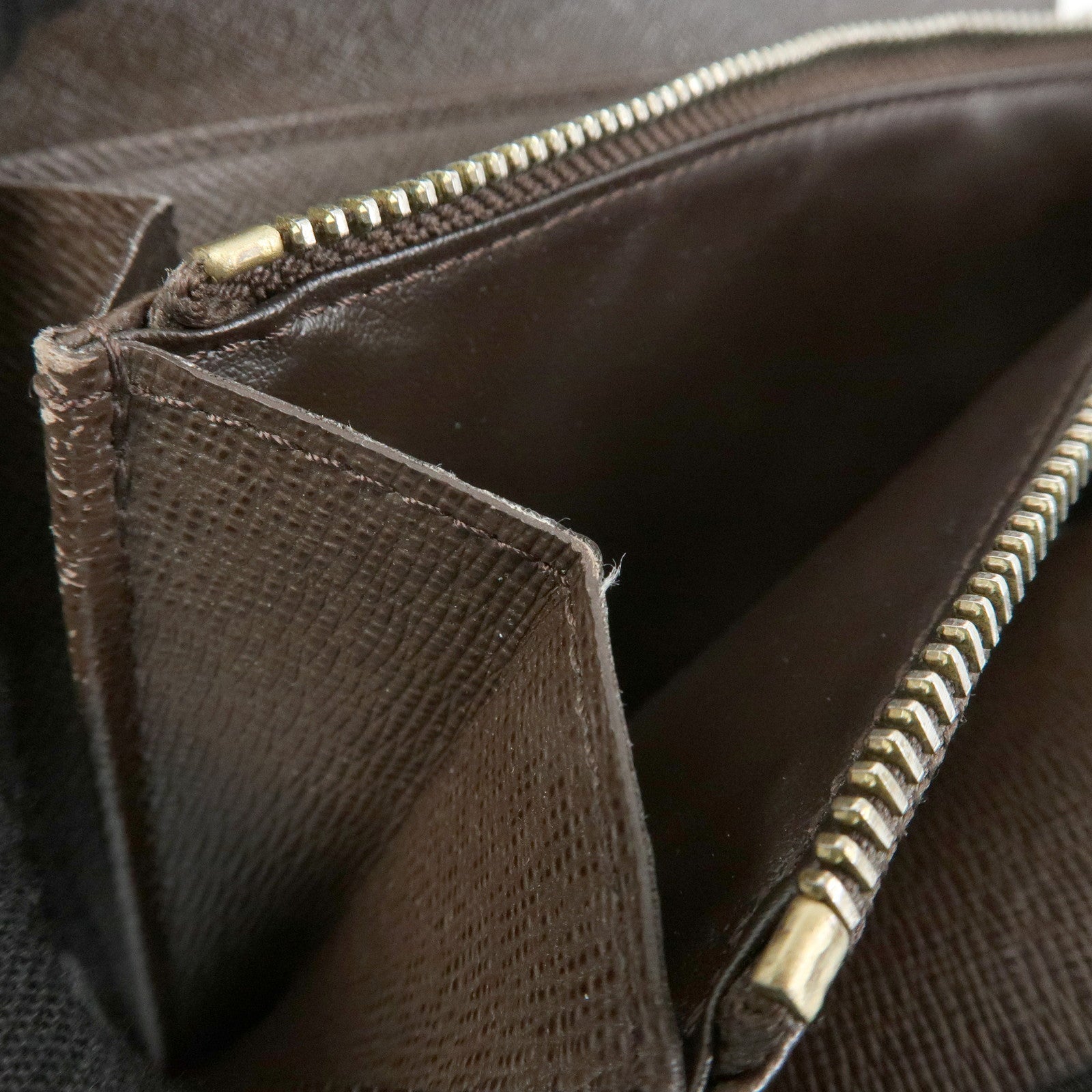 Louis Vuitton Damier Portefeuille Sarah Long Wallet Brown N61734