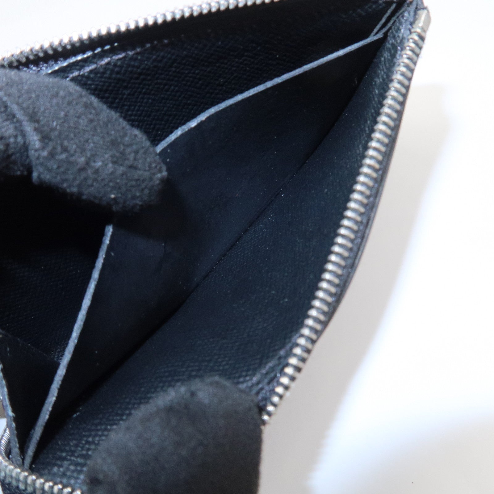 Louis Vuitton Epi Coin Case Coin Wallet Black