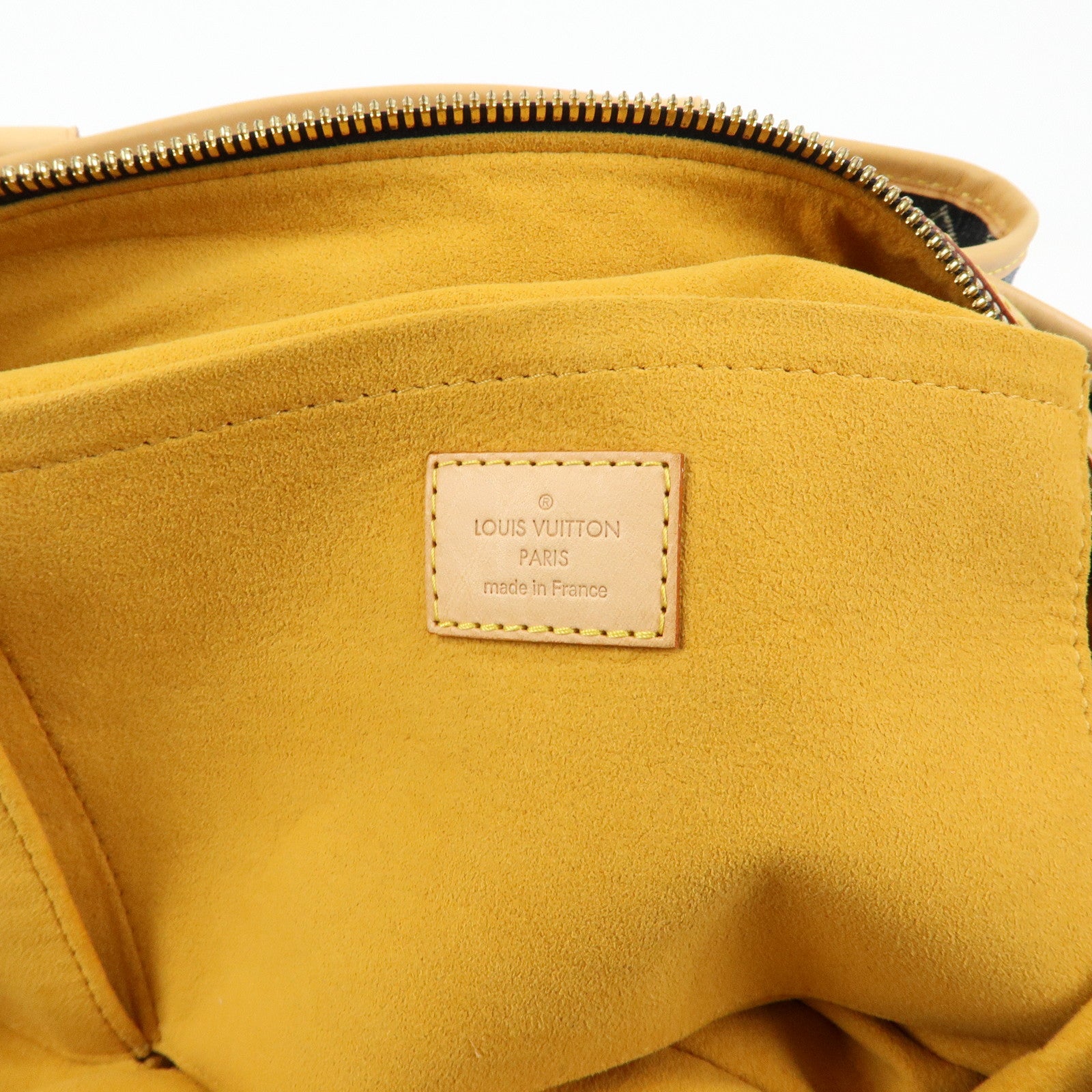 Louis Vuitton Monogram Denim Cabas Raye GM 2Way Hand Bag M95336