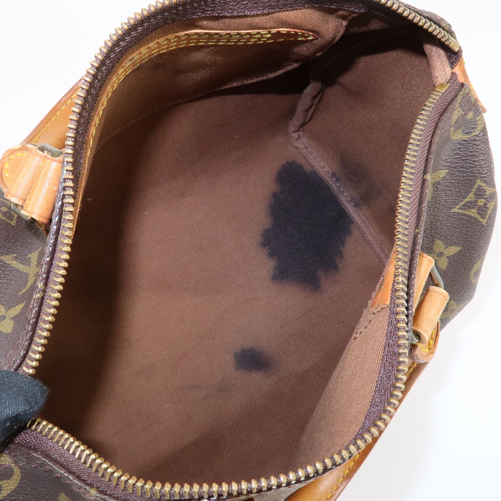 Louis Vuitton Monogram Speedy 25 Hand Bag Boston Bag M41528 Used