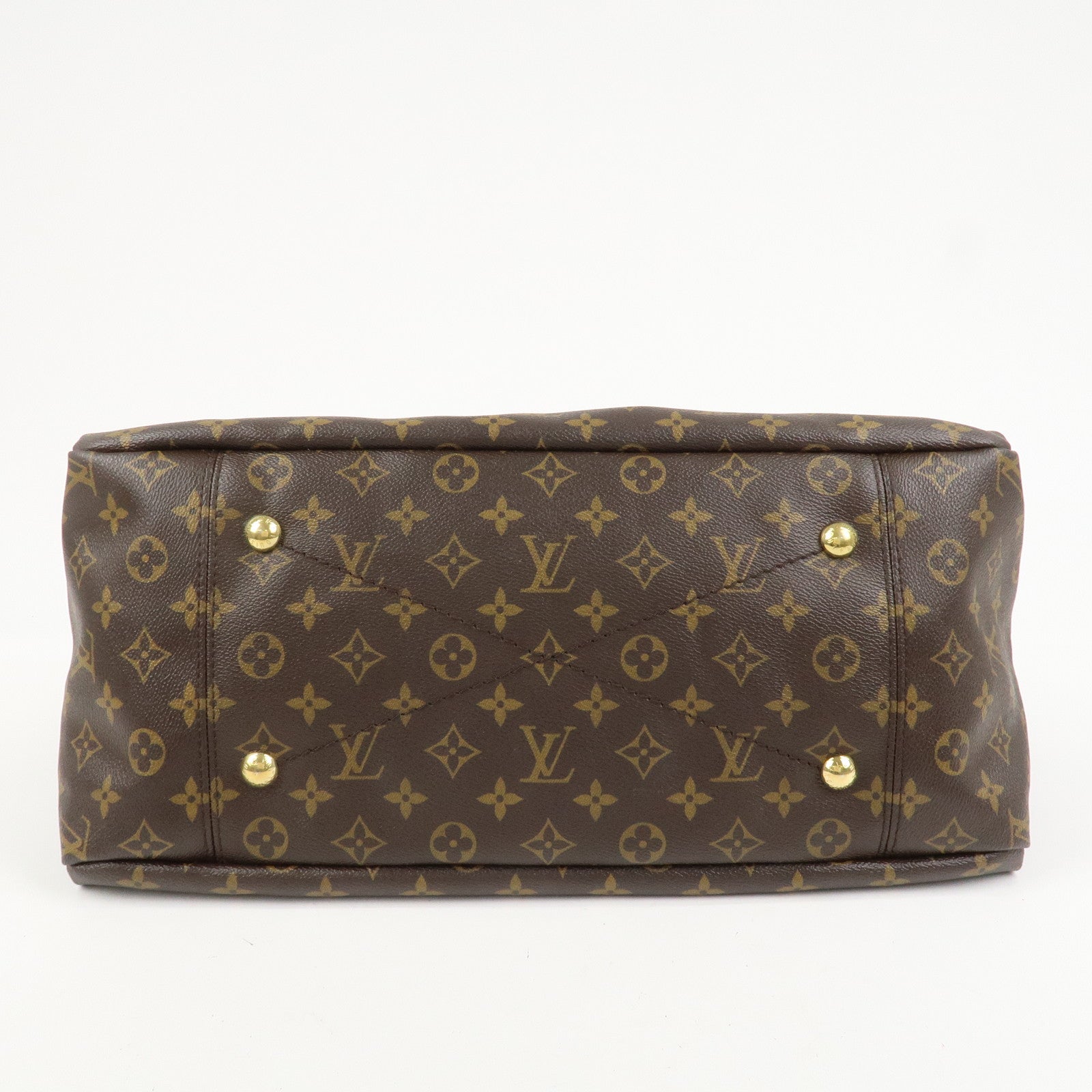 Louis Vuitton Monogram Artsy MM Shoulder Bag Brown M40249