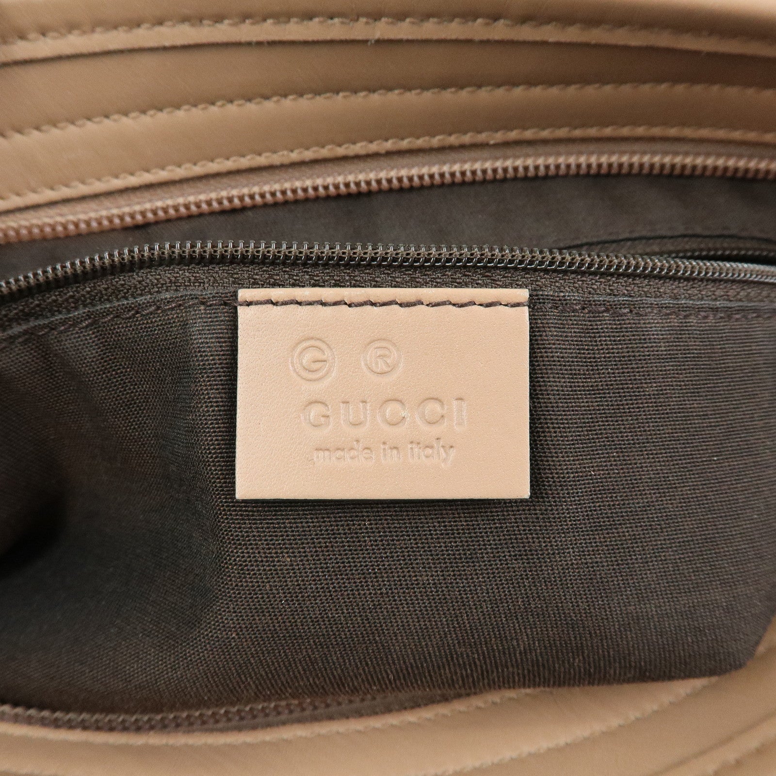 GUCCI GG Canvas Leather Shoulder Crossbody Bag Beige Pink 388924