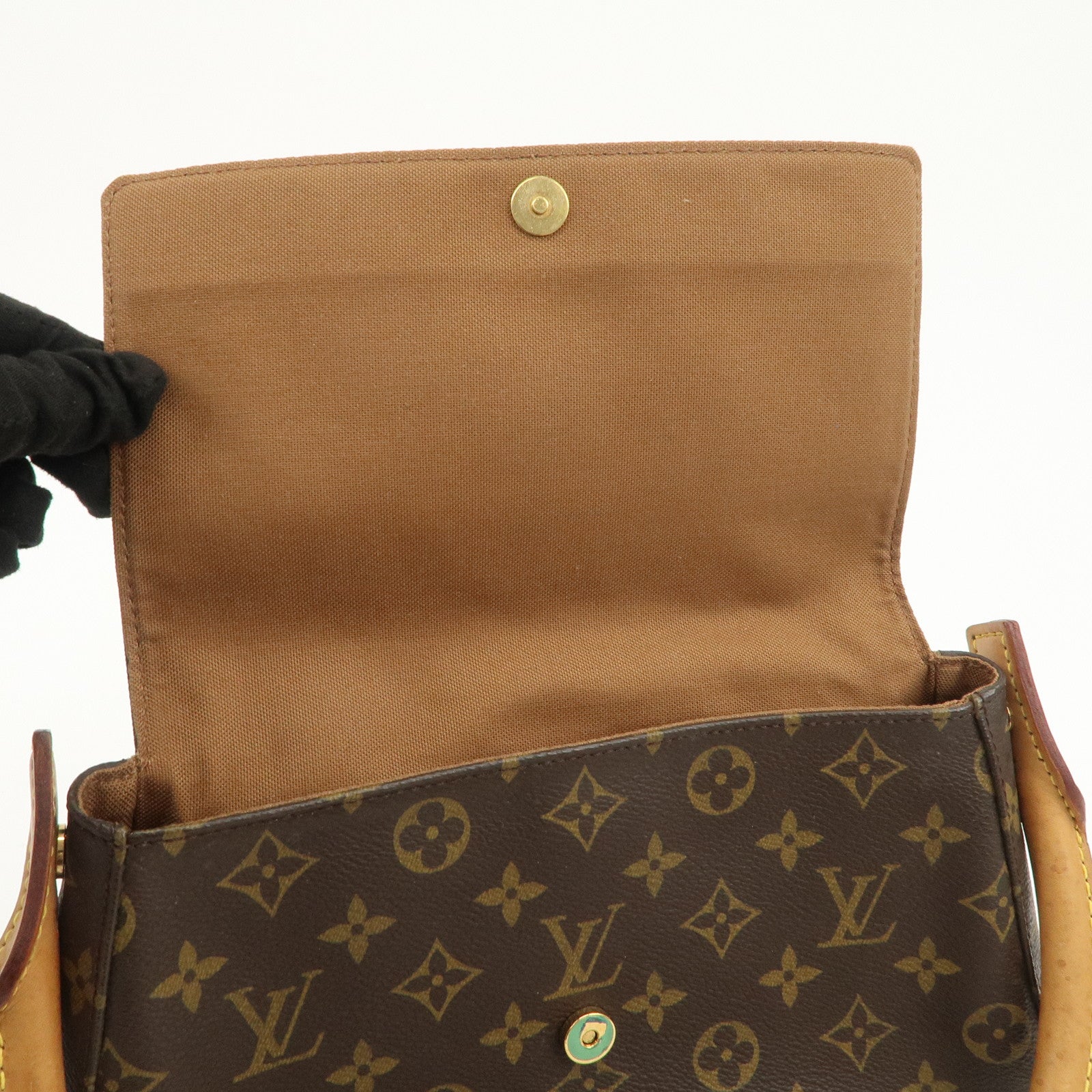 Louis Vuitton Monogram Mini Looping Shoulder Bag Brown M51147
