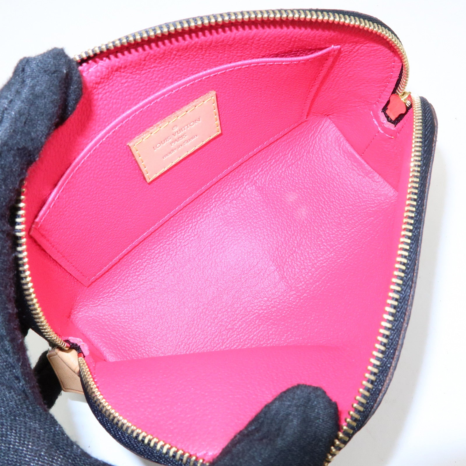 Louis Vuitton Monogram Multi Color Pochette Cosmetic Pouch M47355