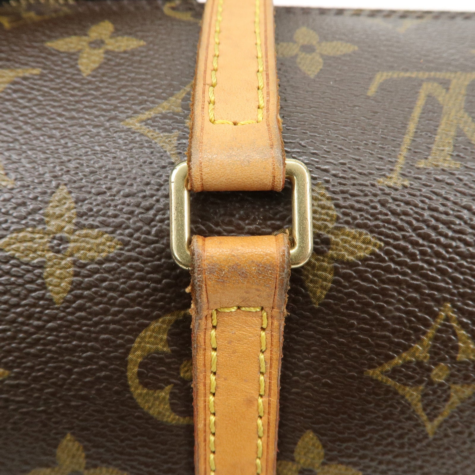 Louis Vuitton Monogram Papillon 26 Hand Bag Brown M51386