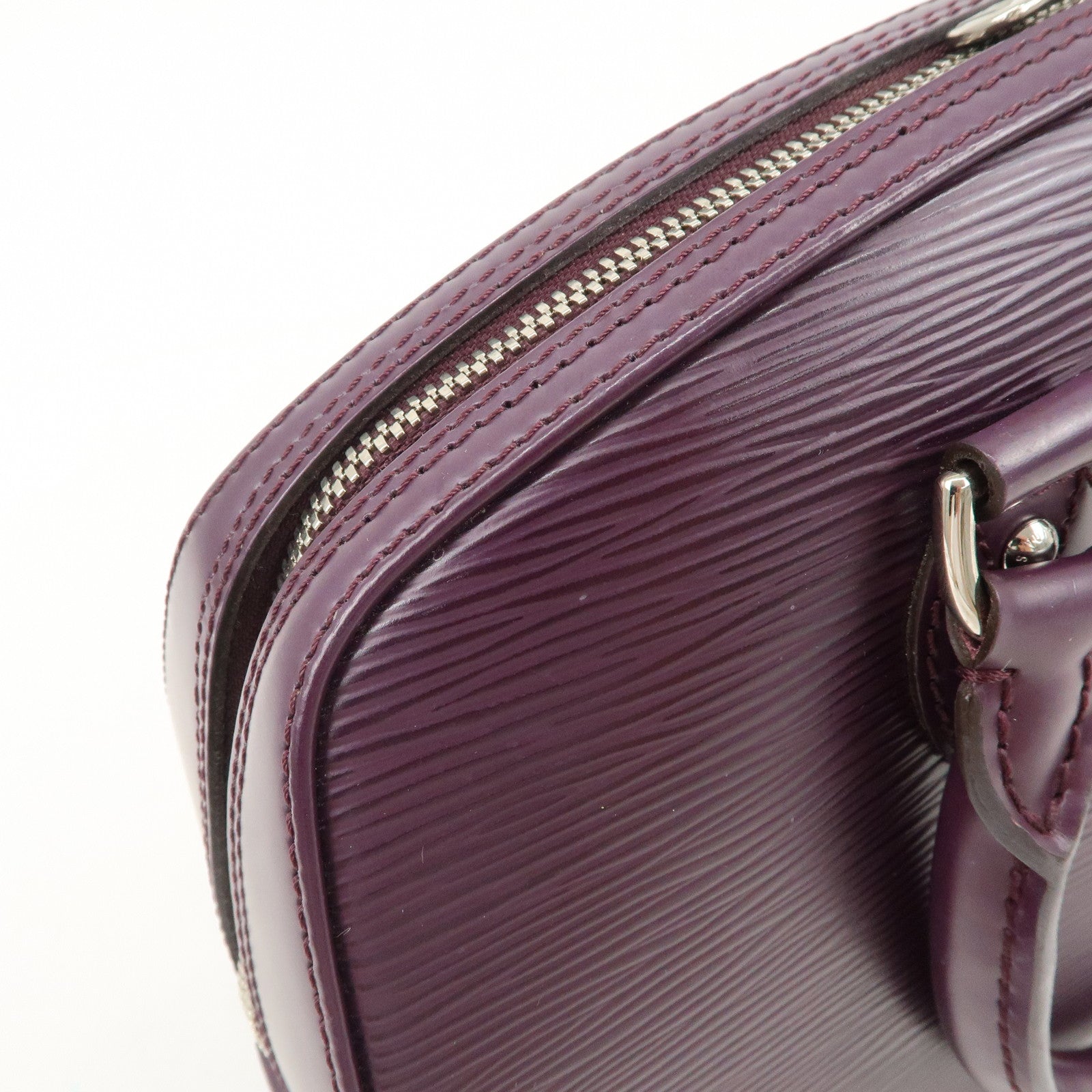 Louis Vuitton Epi Leather Jasmin Hand Bag Cassis M5285K Used