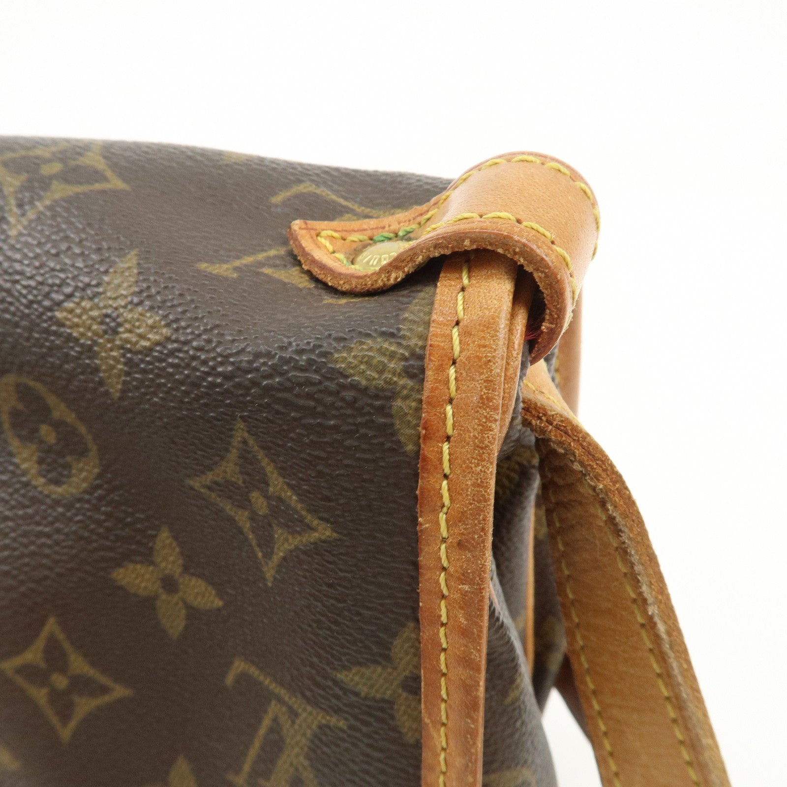 Louis Vuitton Monogram Saumur 30 Shoulder Bag Brown M42256