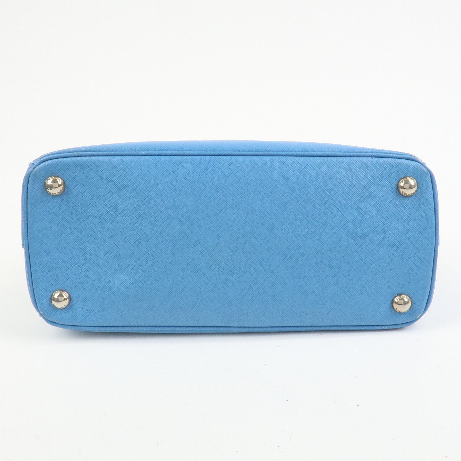 PRADA Traingle Logo Galleria 2Way Shoulder Bag Hand Bag 1BA863