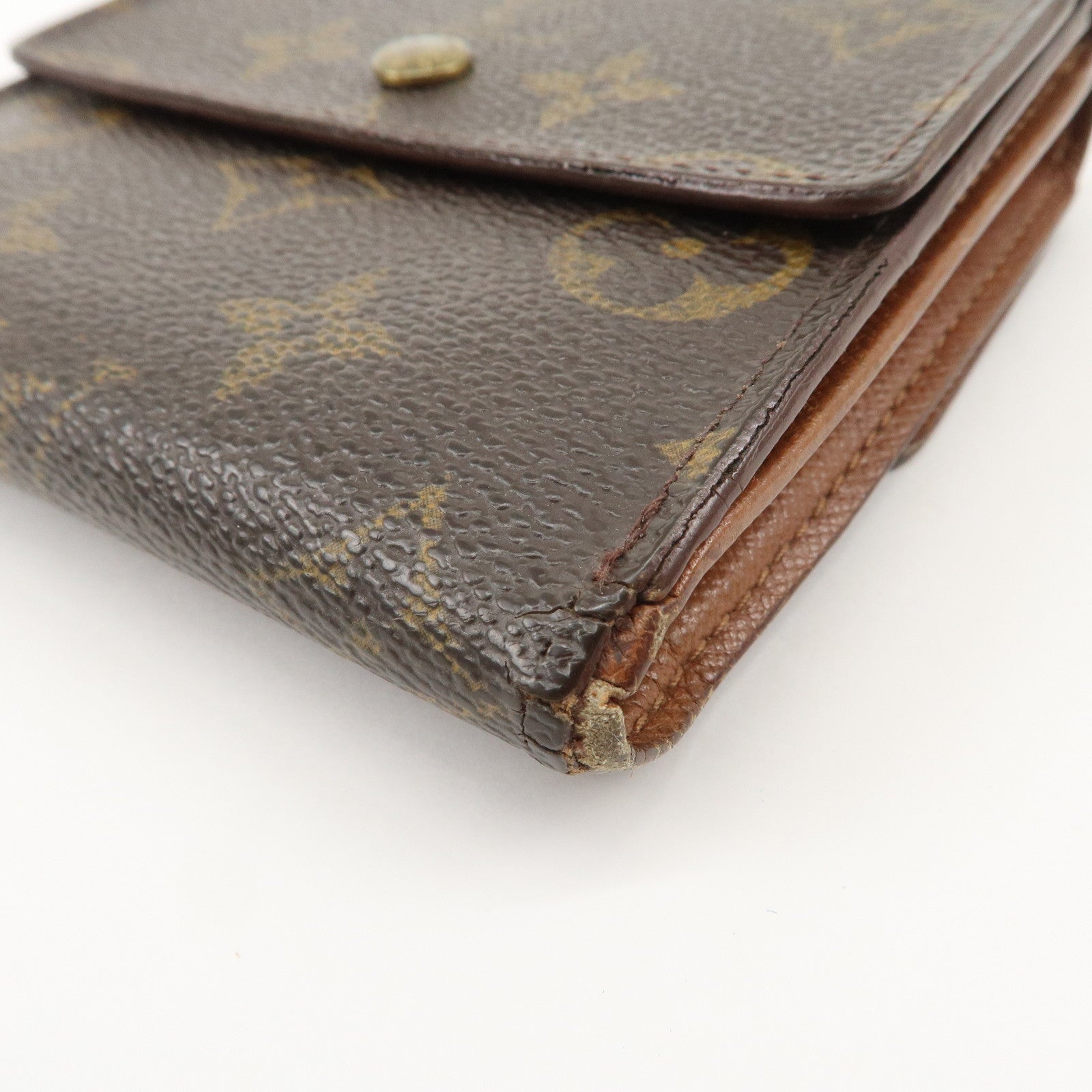 Louis Vuitton Set of 2 Monogram Wallet M61652 M61730 Used