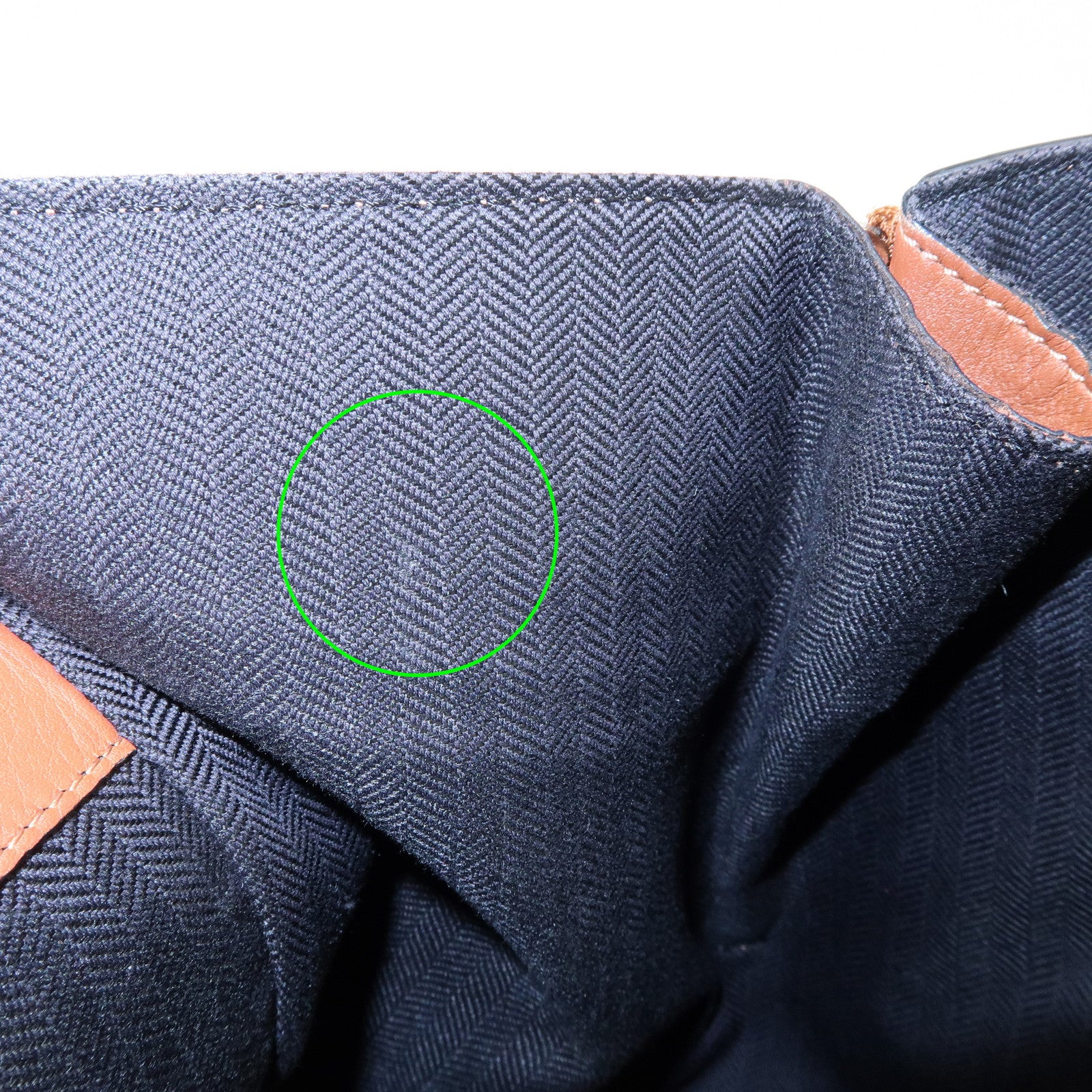 LOEWE Leather Hammock Medium Hand Bag Shoulder Bag Tan Used