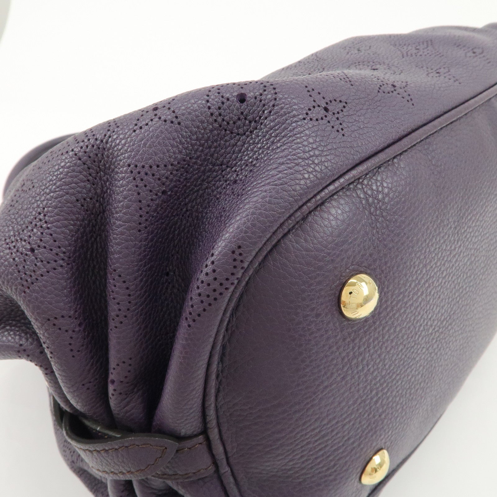 Louis Vuitton Monogram Mahina L Leather Hand Shoulder Bag M93441