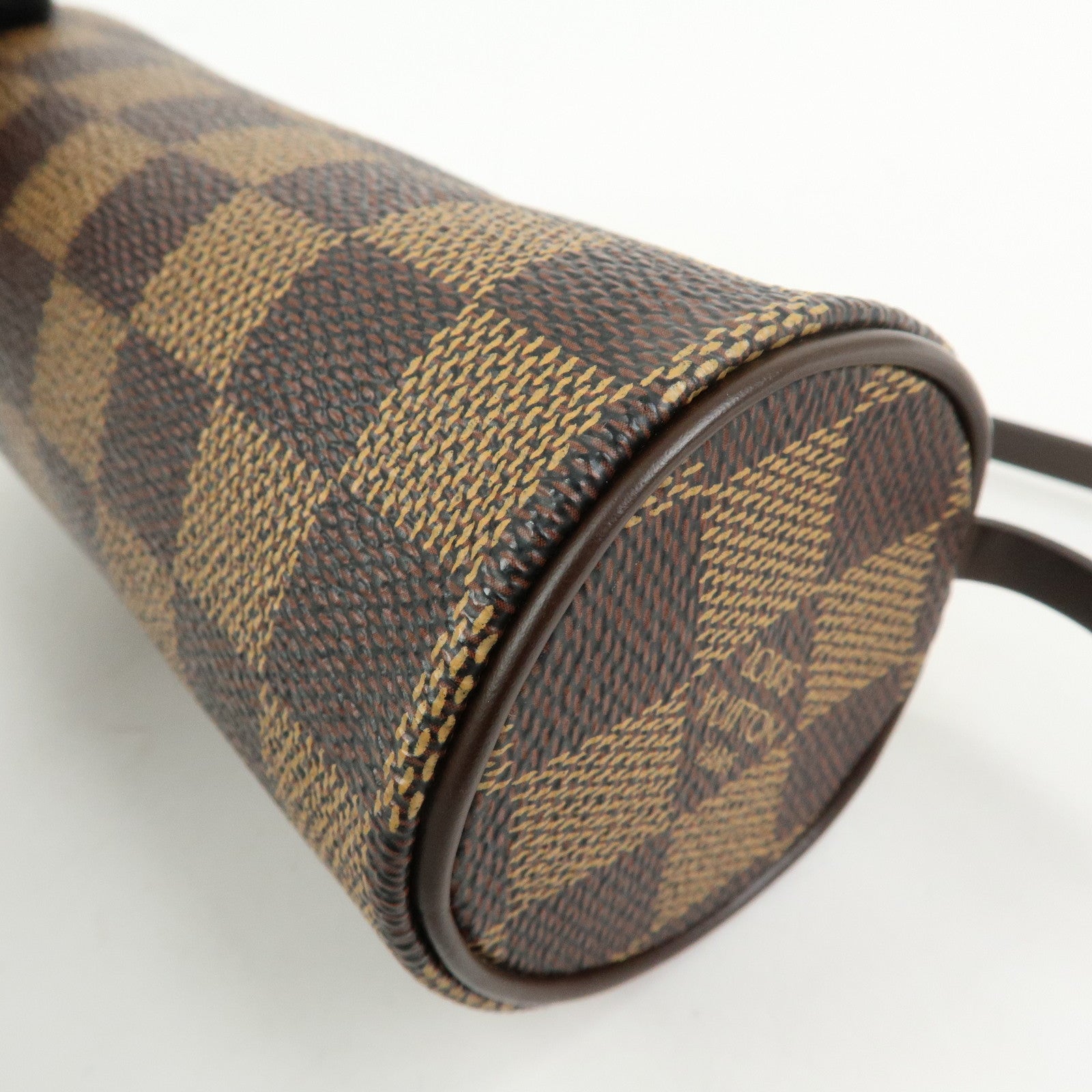 Louis Vuitton Damier Ebene Mini Pouch for Papillon Bag Brown