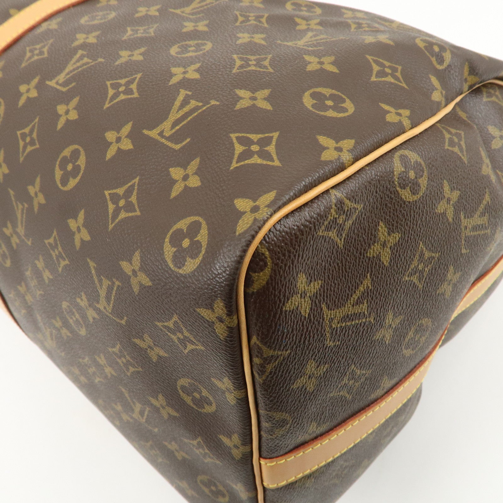 Louis Vuitton Monogram Keep All Bandouliere 60 Boston Bag M41412