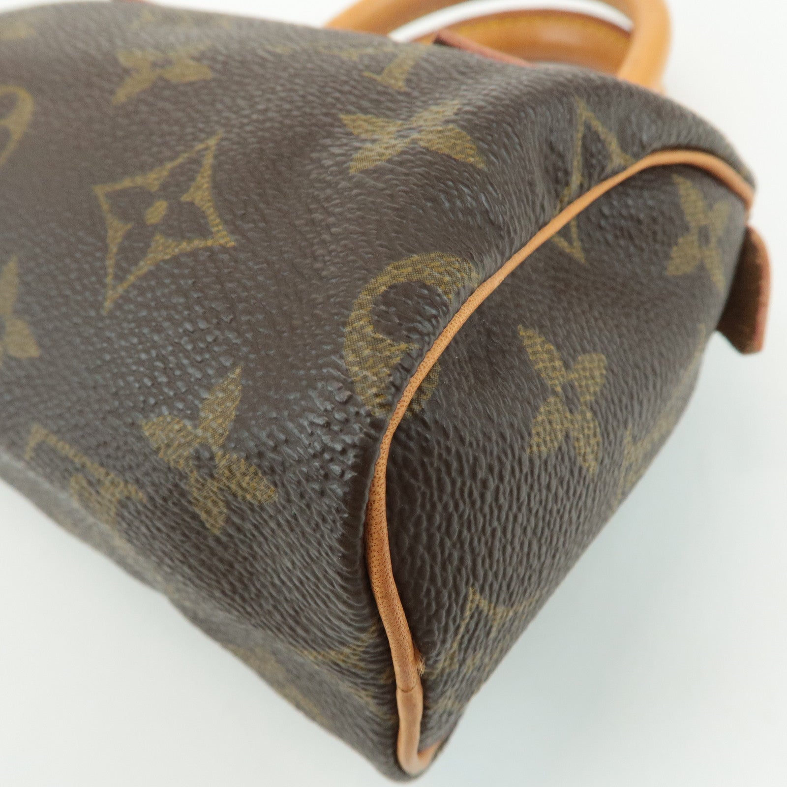 Louis Vuitton Monogram Mini Speedy Hand Bag M41534 Used