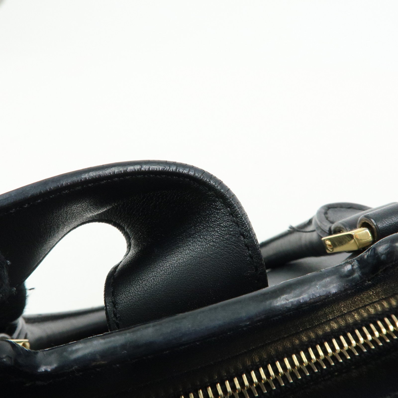 SAINT LAURENT PARIS Petit Cabas Y Line Leather 2WayBag Black 311210
