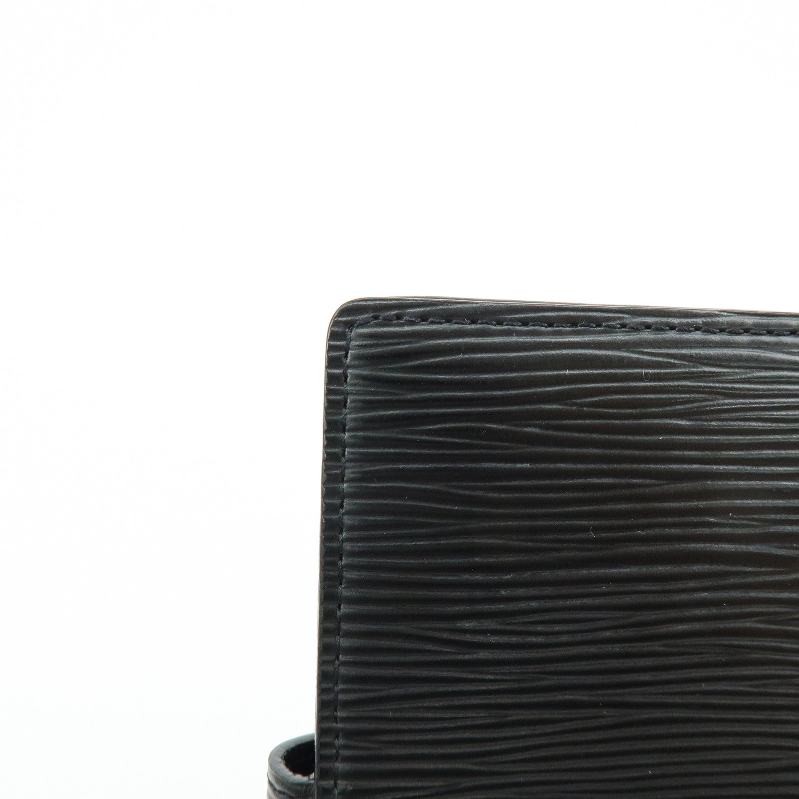 Louis Vuitton Epi Agenda PM Planner Cover Noir R20052