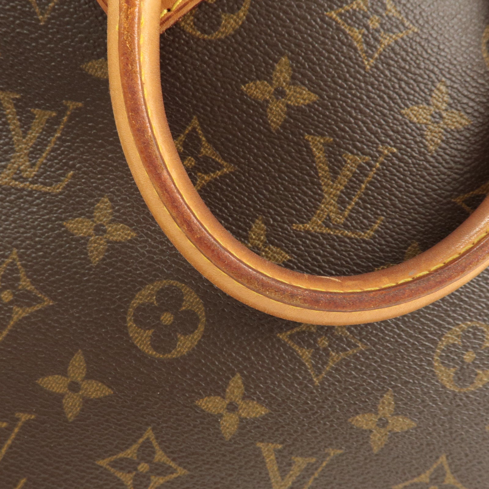 Louis Vuitton Monogram Alma Hand Bag Brown M51130 Used