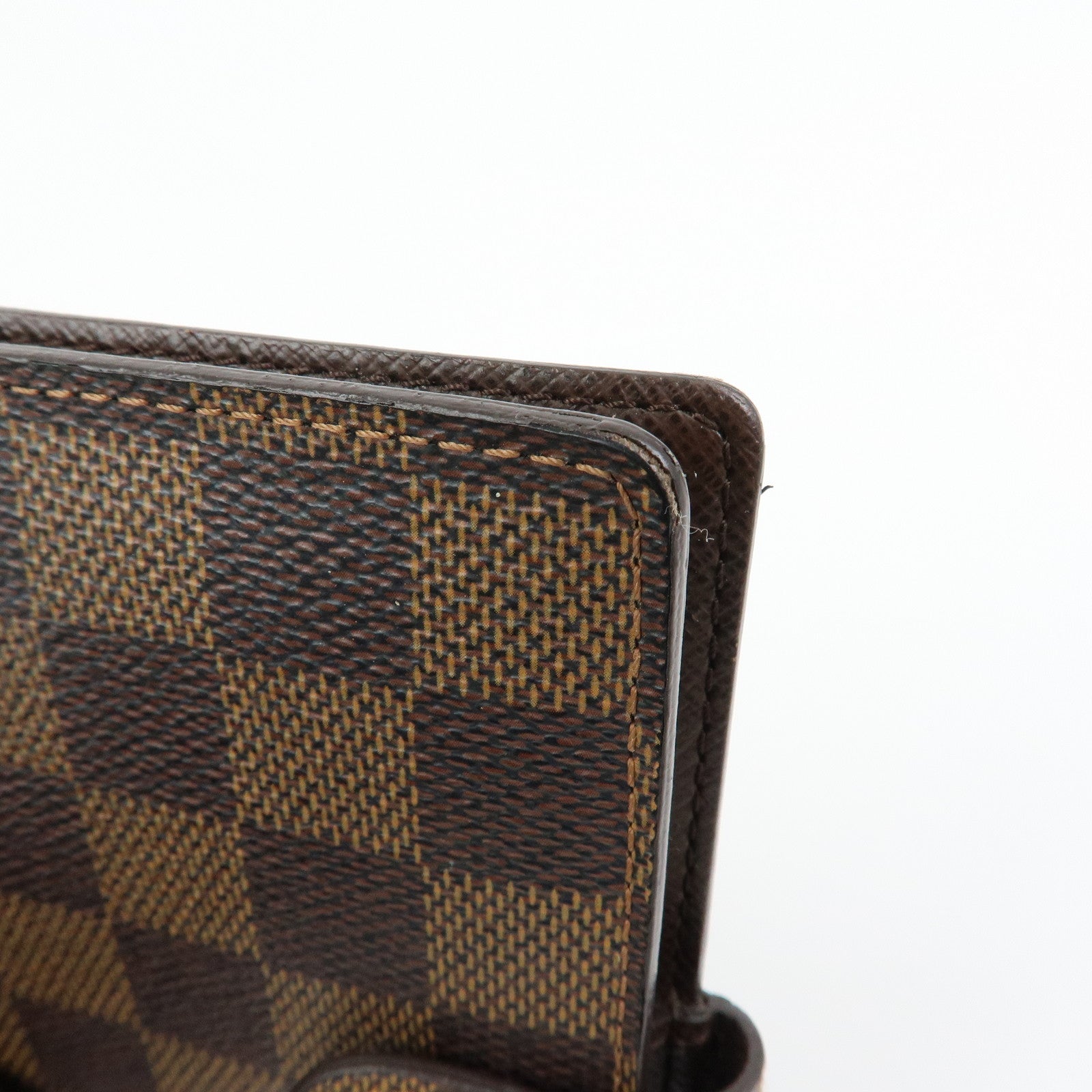 Louis Vuitton Damier Agenda PM Planner Cover Brown R20700